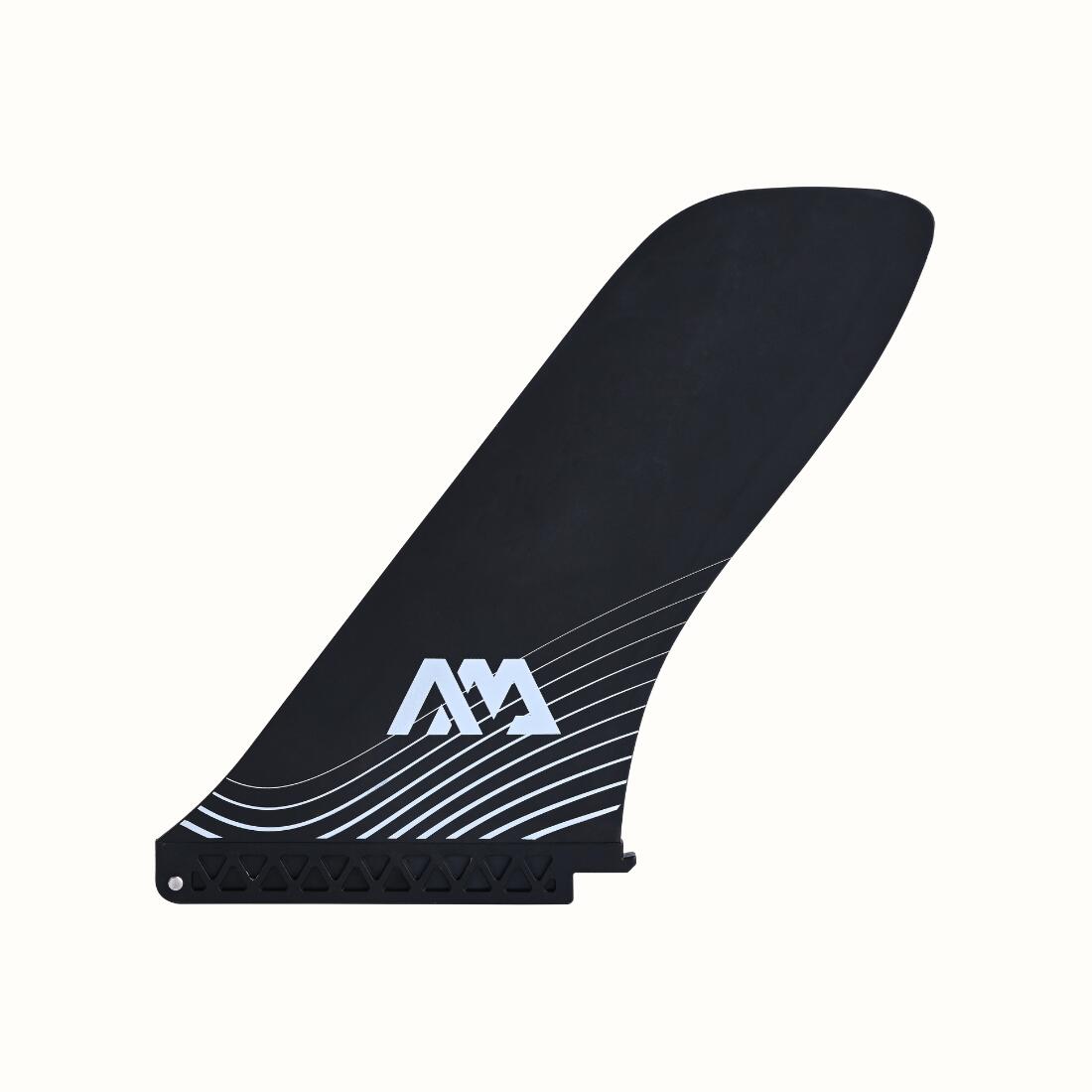 Zwift Attach 9" Grote Middenvin Aqua Marina Zwart 2/4