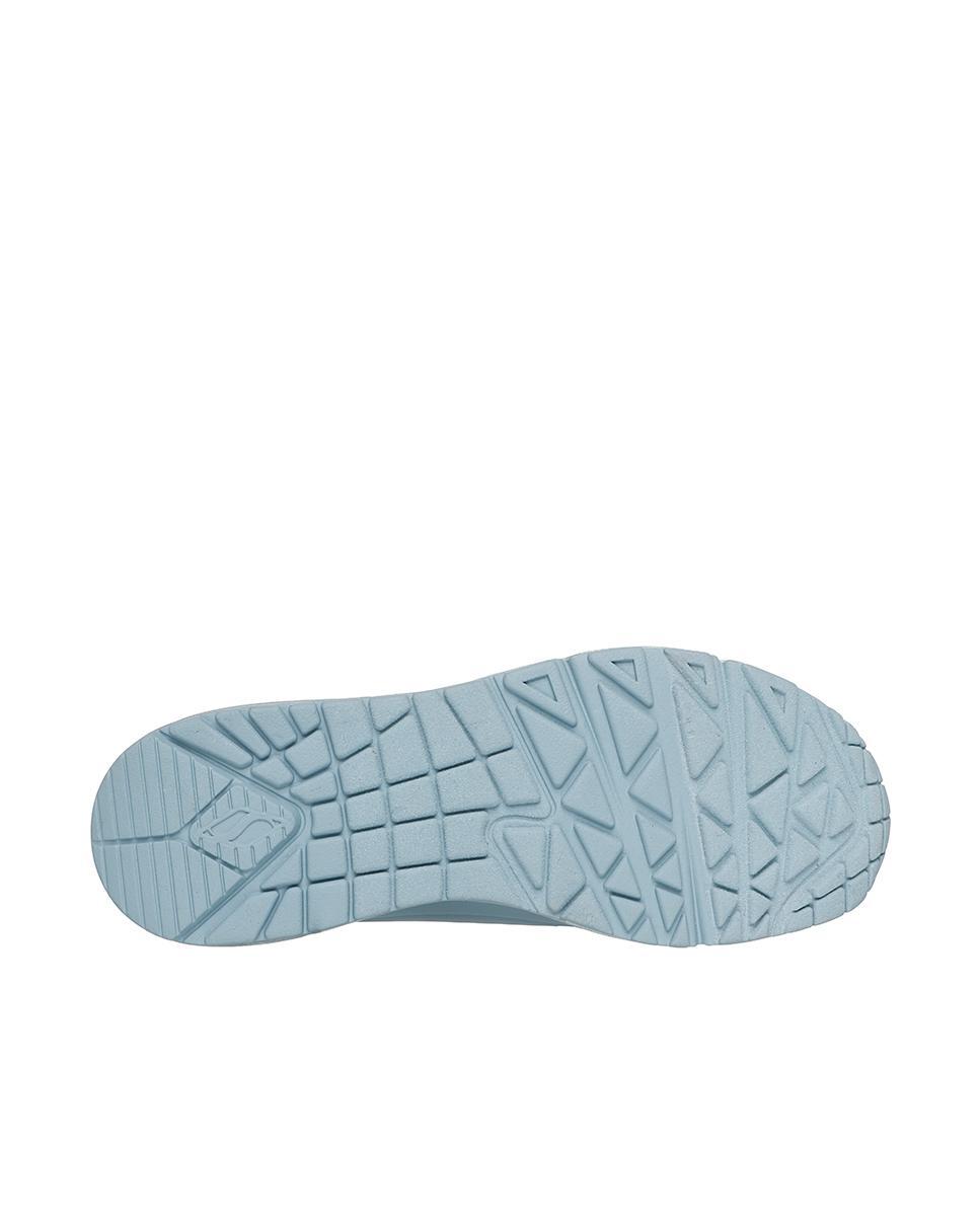 Zapatillas Skechers Mujer Uno - Stand on Air azules 4/4