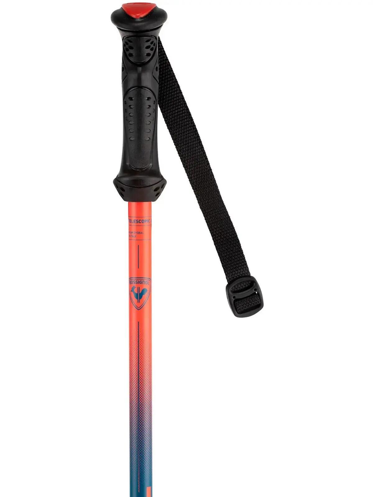 Kije narciarskie dla dzieci ROSSIGNOL Telescopic Jr - niebieski 2/4