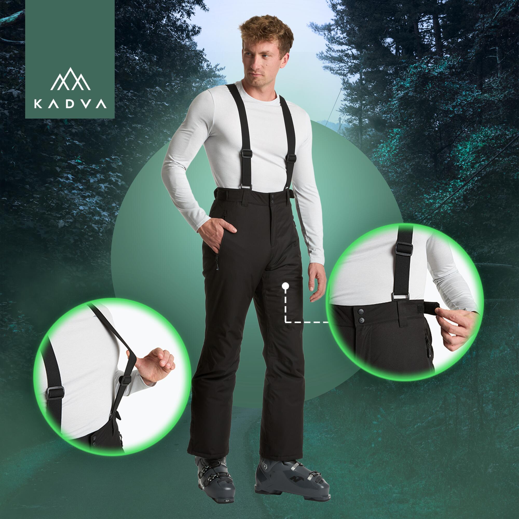Calças de esqui masculinas KADVA Edge X Pants 3/7