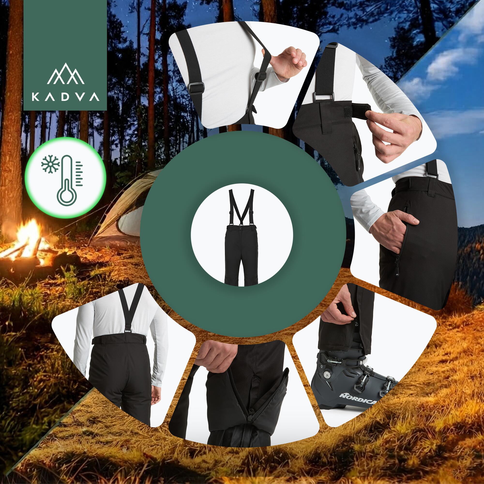 Calças de esqui masculinas KADVA Edge X Pants 5/7