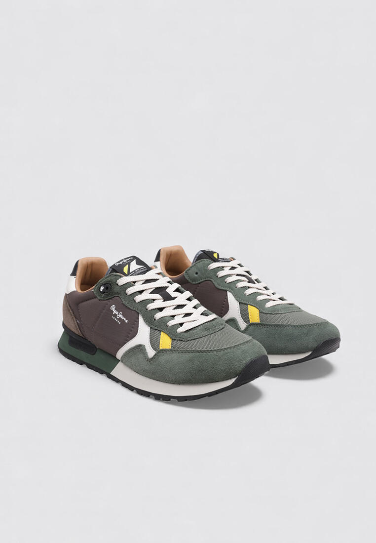 Chaussure de randonnée Baskets Homme Pepe Jeans BRIT ESSENCE Marro 2/4
