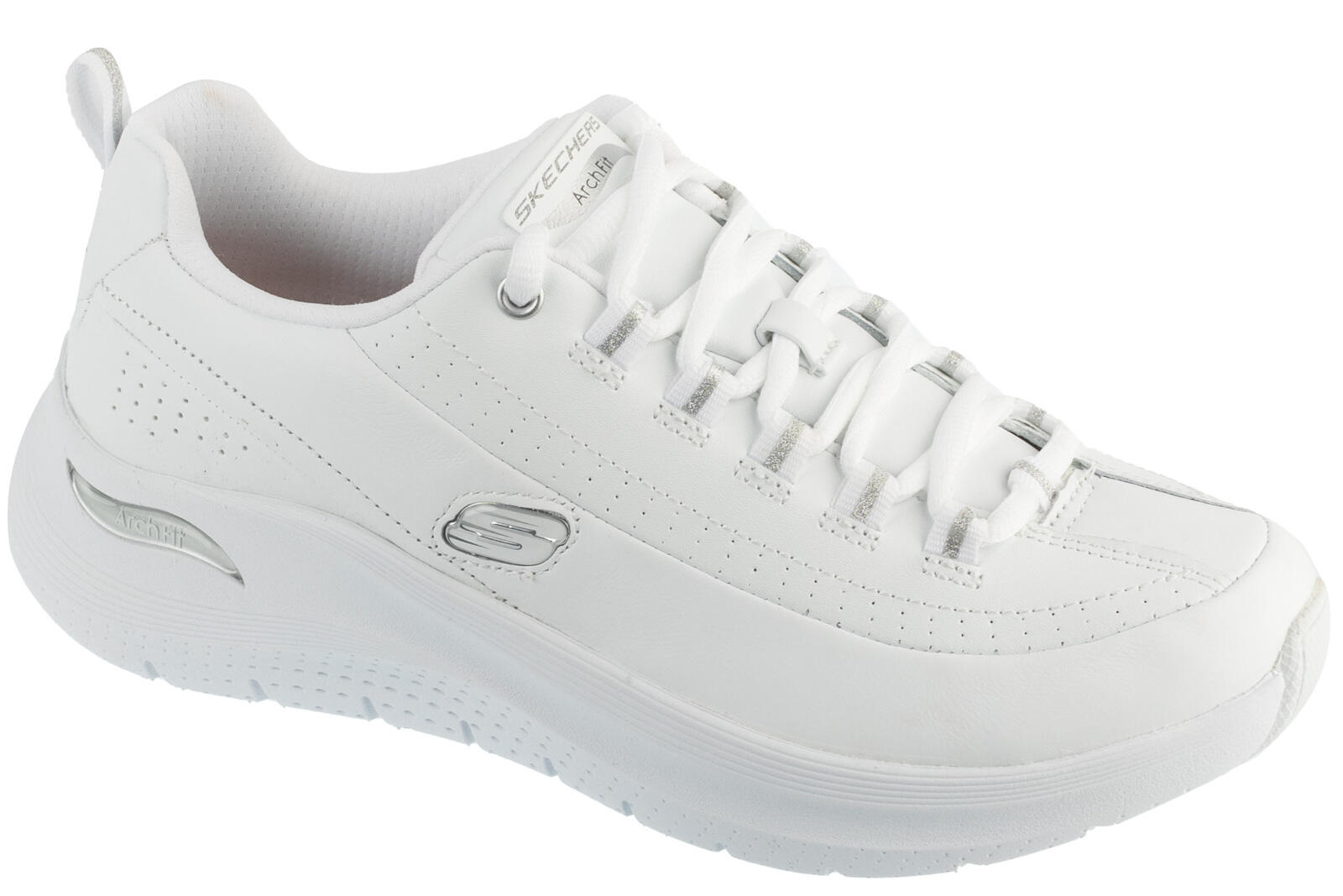 Chaussures pour femmes Skechers Arch fit 2 Blanc 1/4