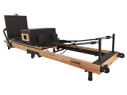 Elite Pilates-Reformer aus Holz, klappbar