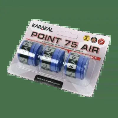 Karakal 3x Point 75 Overwrap Grip Anti-Slip Breathable Racquet Protector Blue