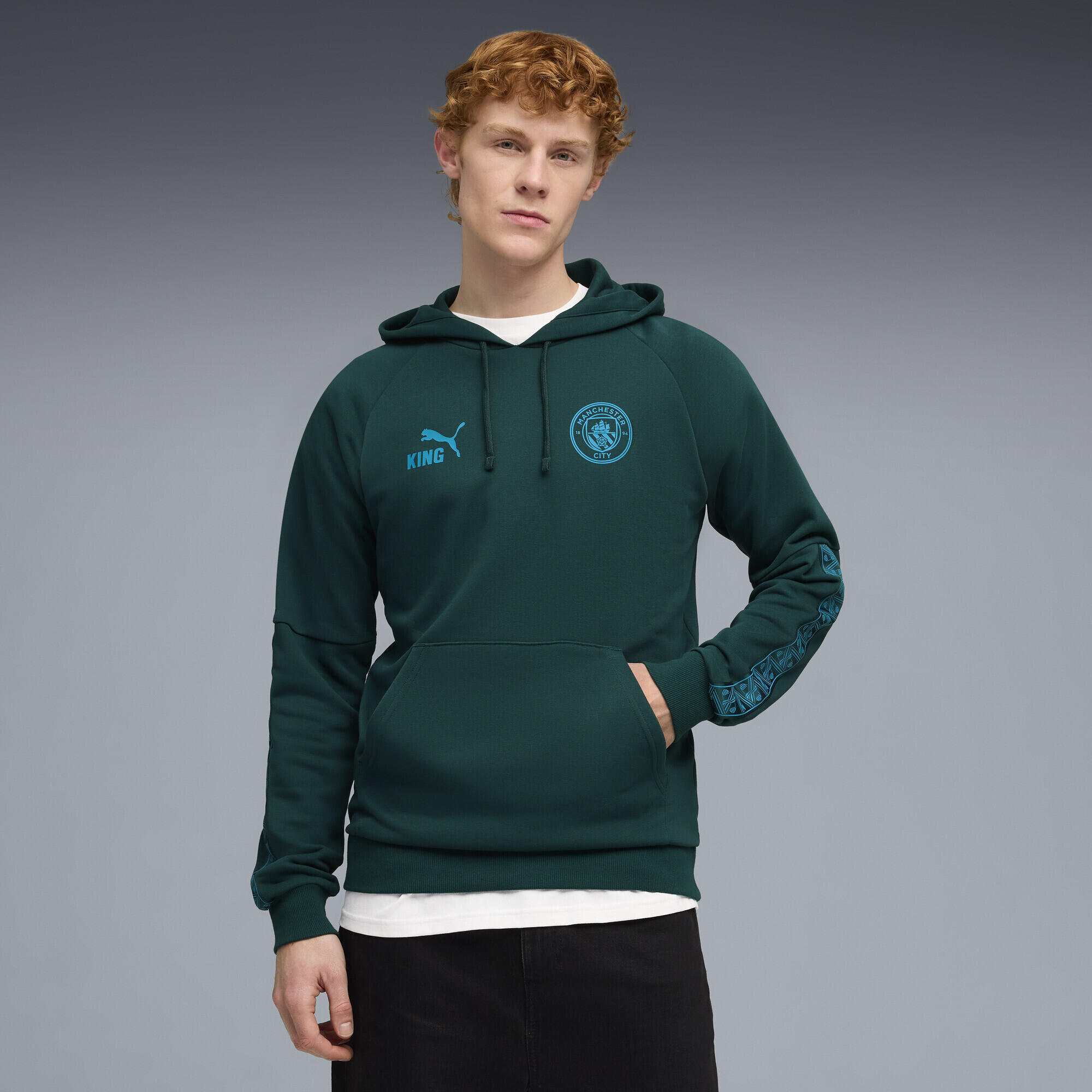 Felpa con cappuccio Manchester City KING da uomo PUMA 2/5