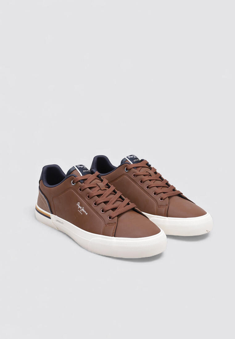 Chaussure de randonnée Baskets Homme Pepe Jeans KENTON CAMPUS Marro 2/4