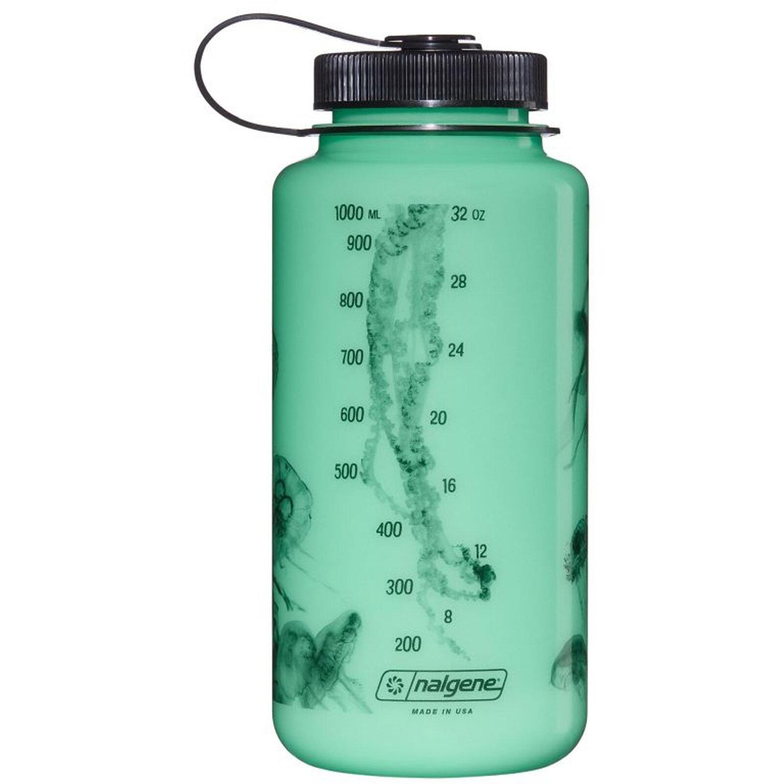 Gourde Nalgene Wide Mouth 1 L Sustain Tritan Glow sans BPA 50% recyclé 4/7