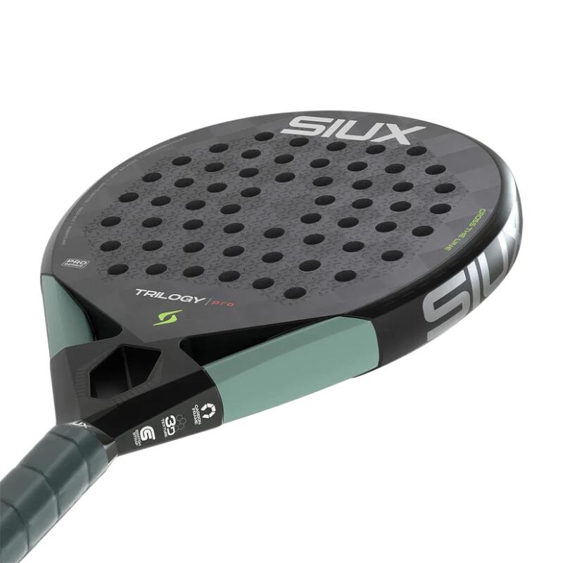 Siux - Raquete de Padel Trilogy Pro 2026 Noir Fog nível profissional 7/7