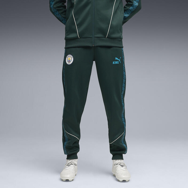 Pantalon bărbați buzunare laterale King Anthem, gri închis PUMA