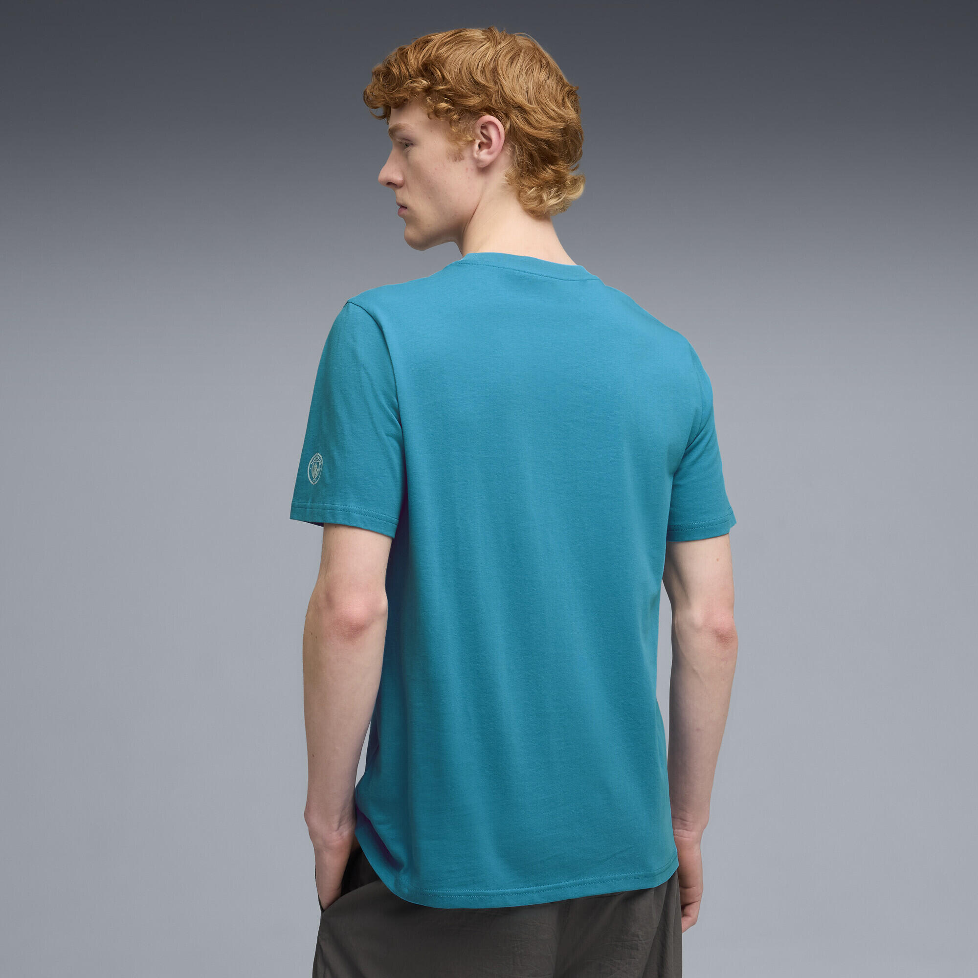 T-shirt con logo Manchester City KING da uomo PUMA 3/5