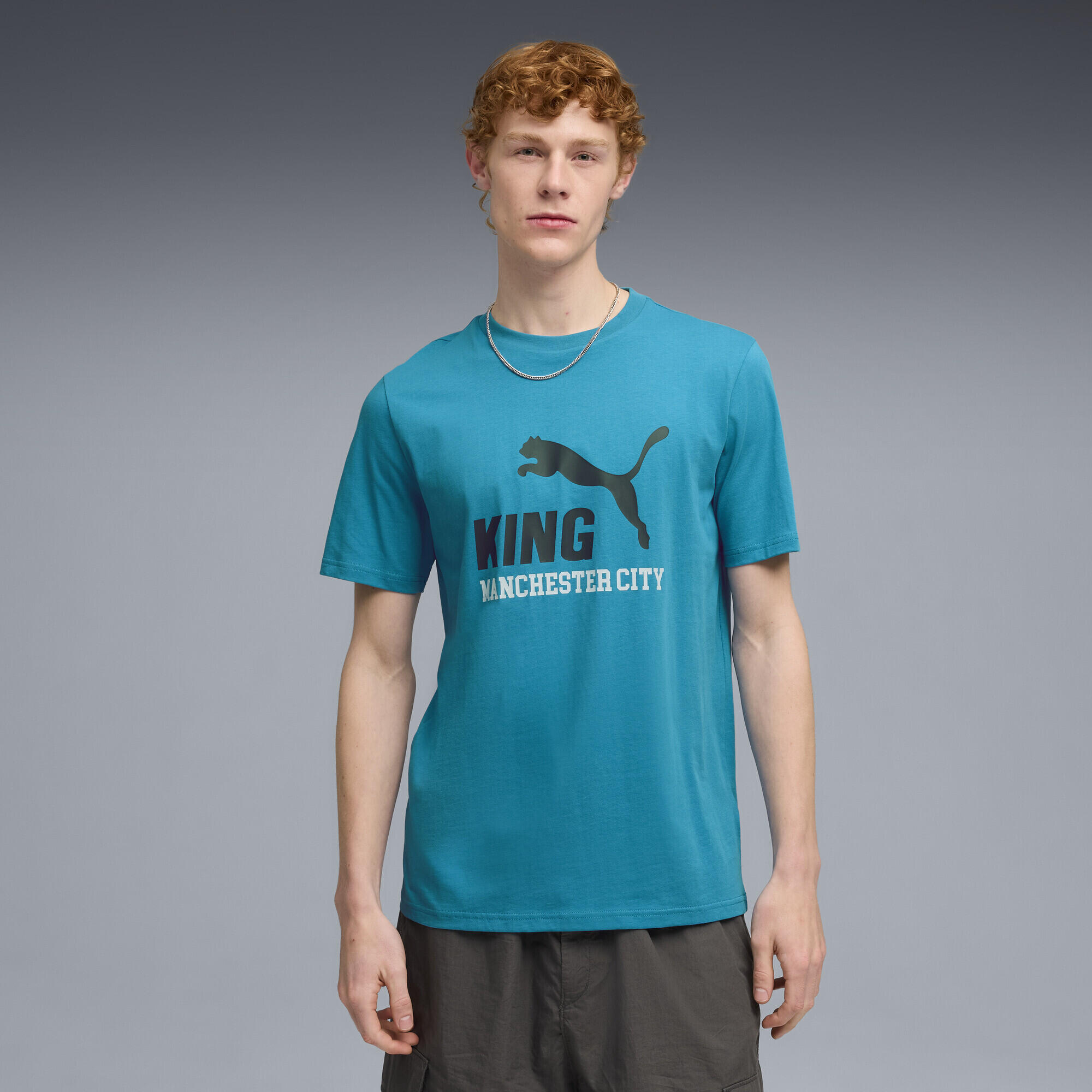 T-shirt con logo Manchester City KING da uomo PUMA 2/5