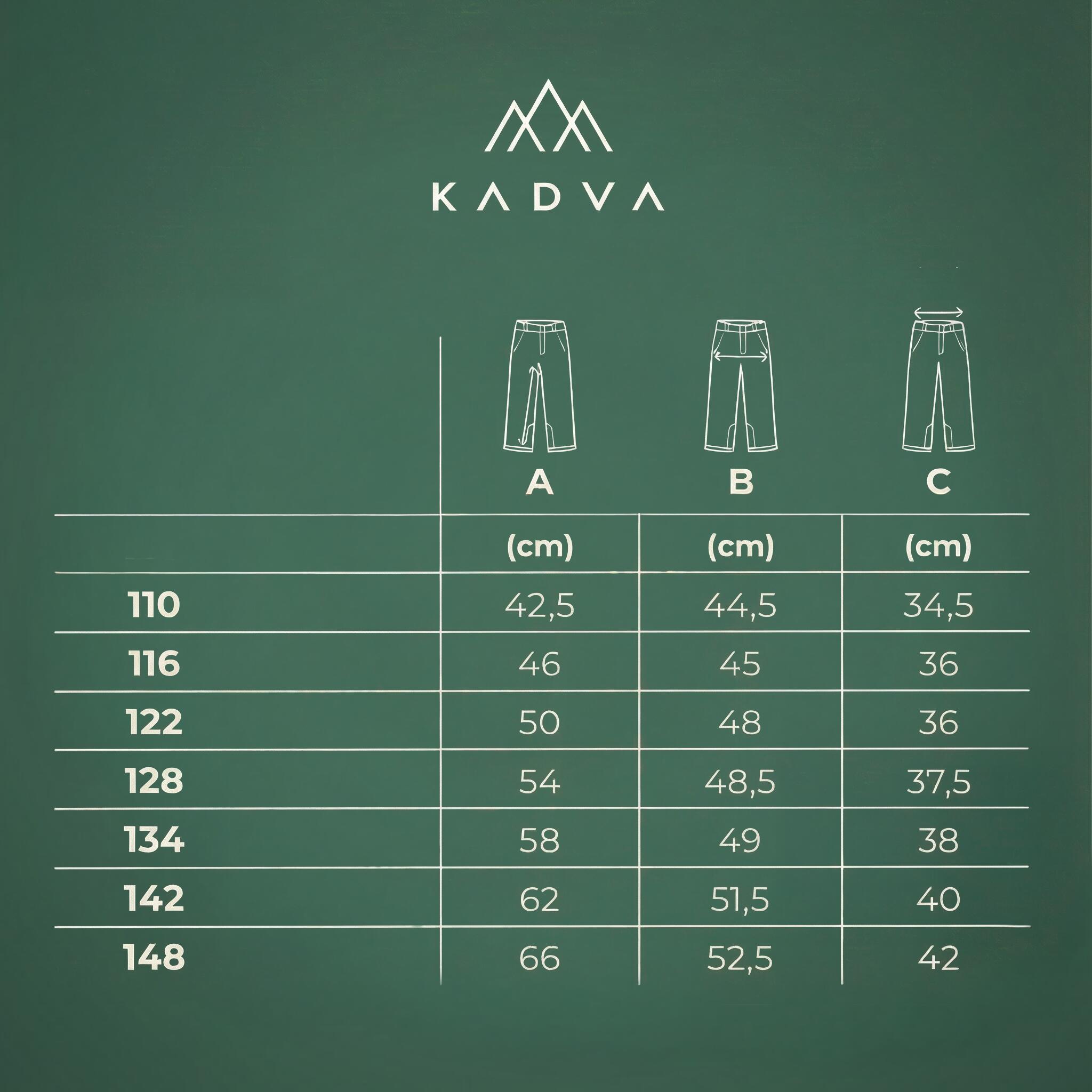 Calças de esqui infantis KADVA Skiro Pants Jrg 2/7