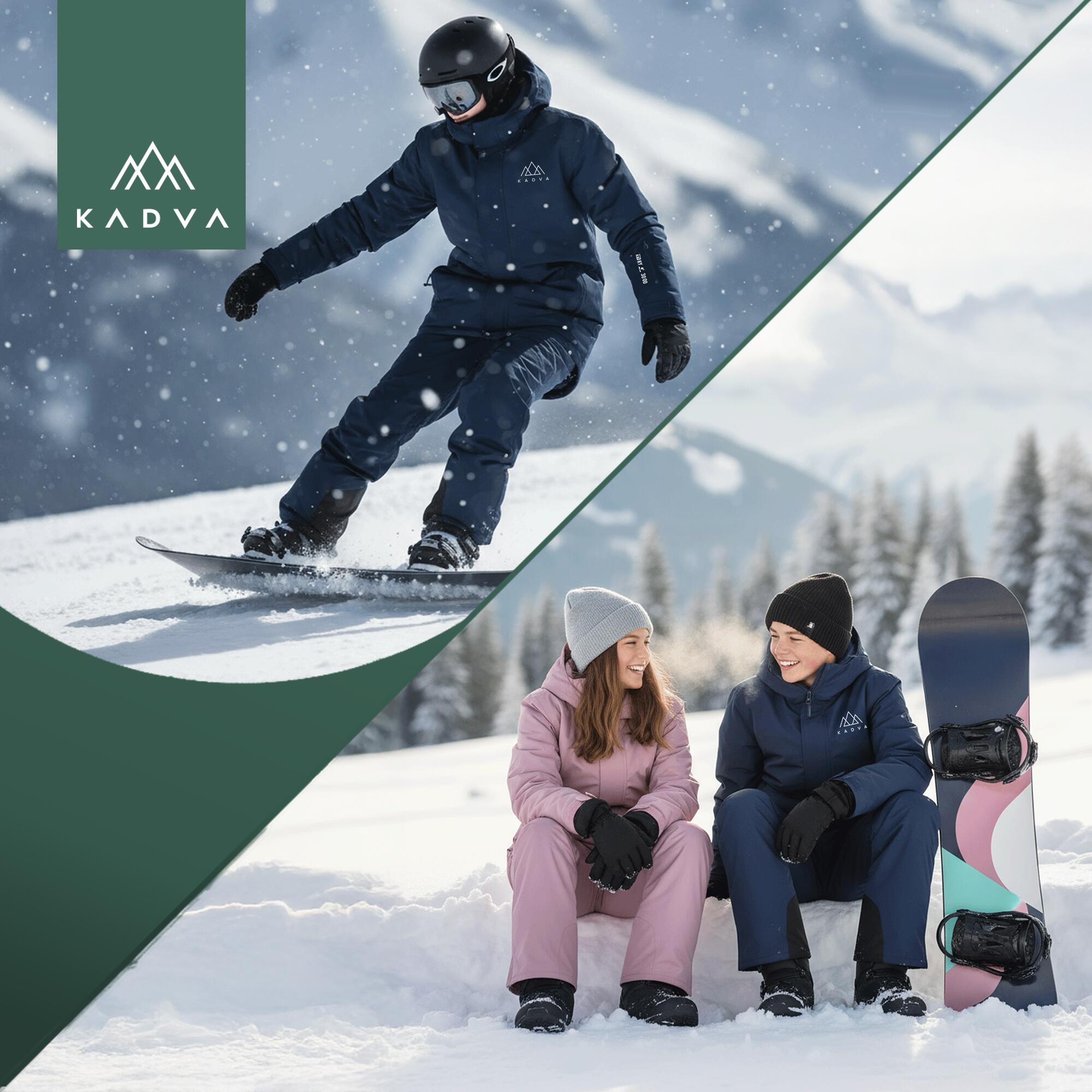Calças de esqui infantis KADVA Skiro Pants Jrb 7/7