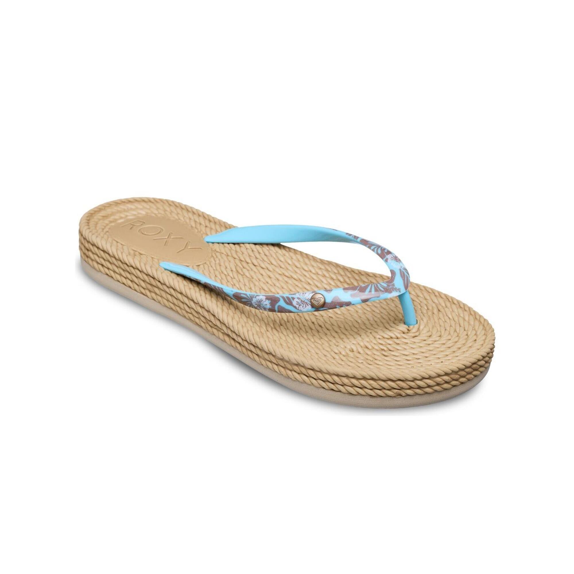 Roxy - Sandales South Beach Bleu Femme - Aquashoes - Bleu - Decathlon