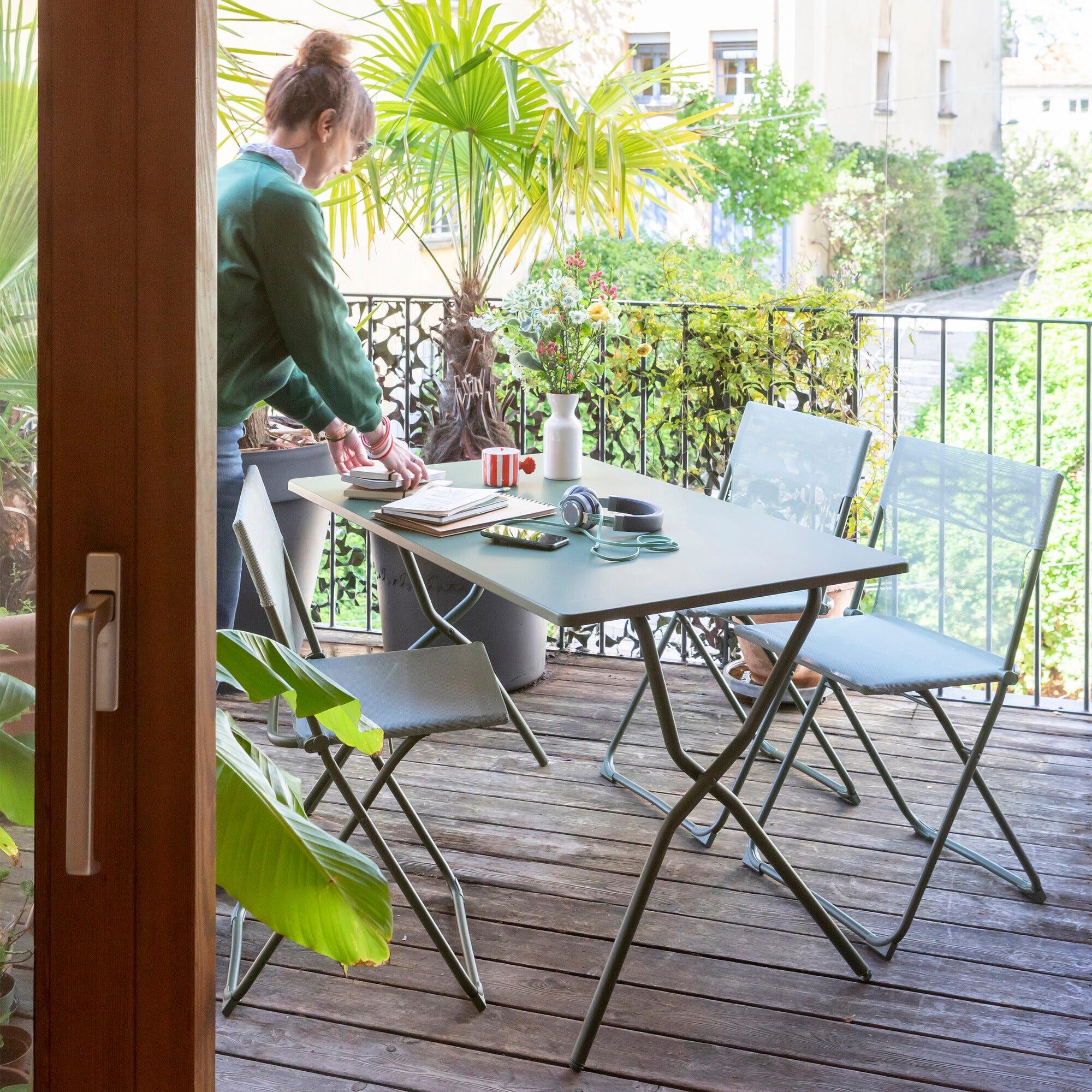Chaise pliante ultra-compacte - BALCONY - Vert - Lafuma Mobilier 6/7