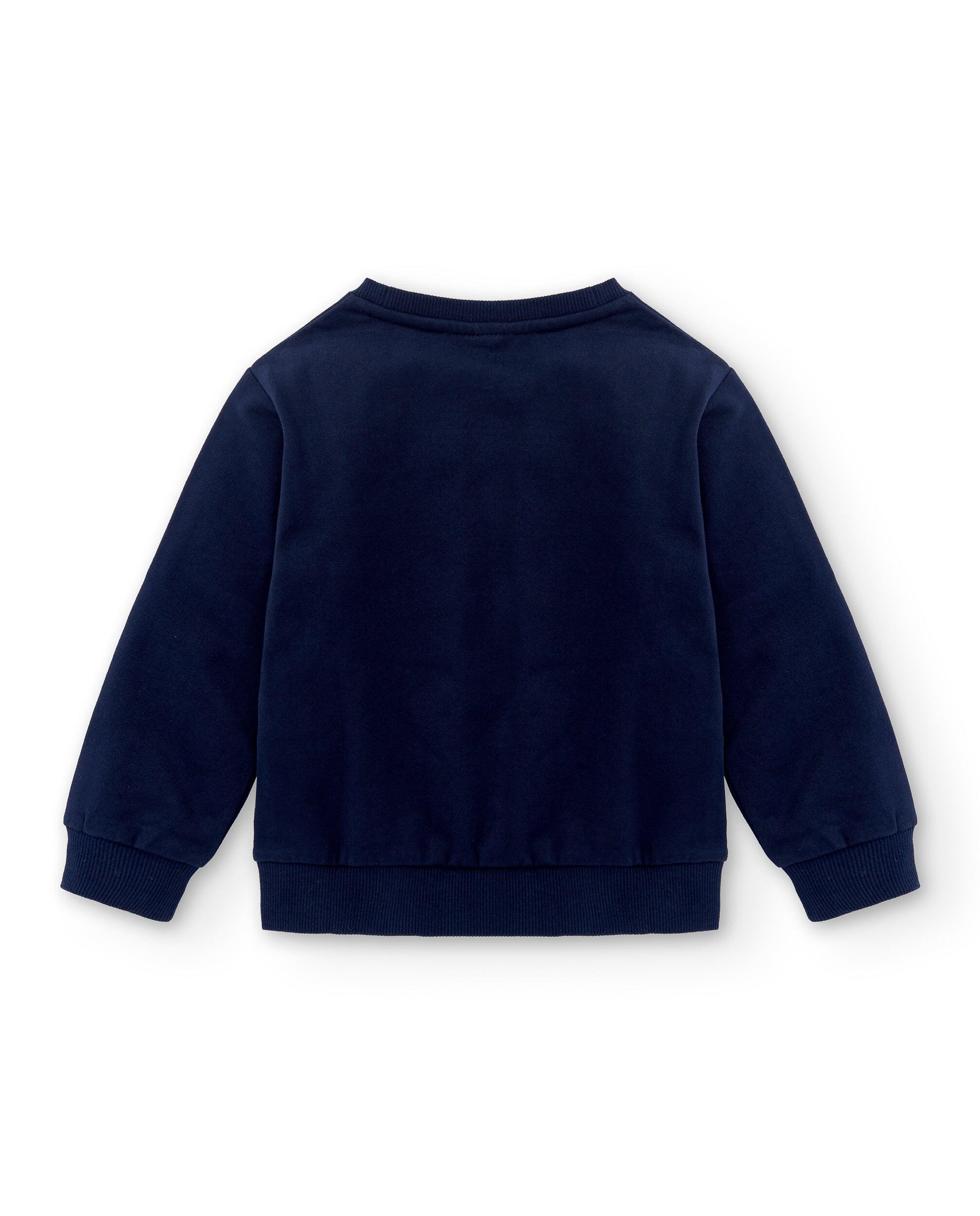 Moletom CHG infantil azul marinho com 2/2