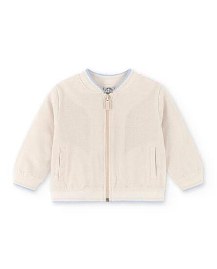 Sudadera de bebé piedra