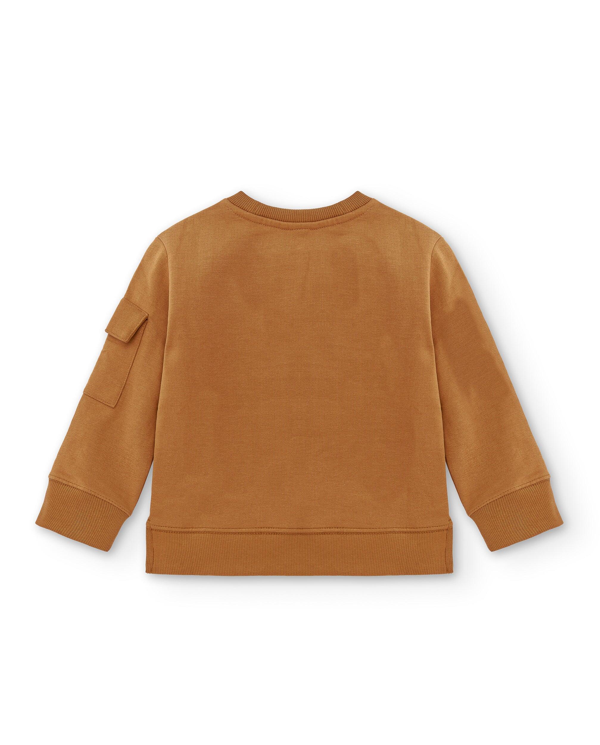 Moletom marrom infantil 3/3