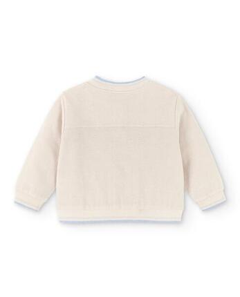 Sudadera de bebé piedra