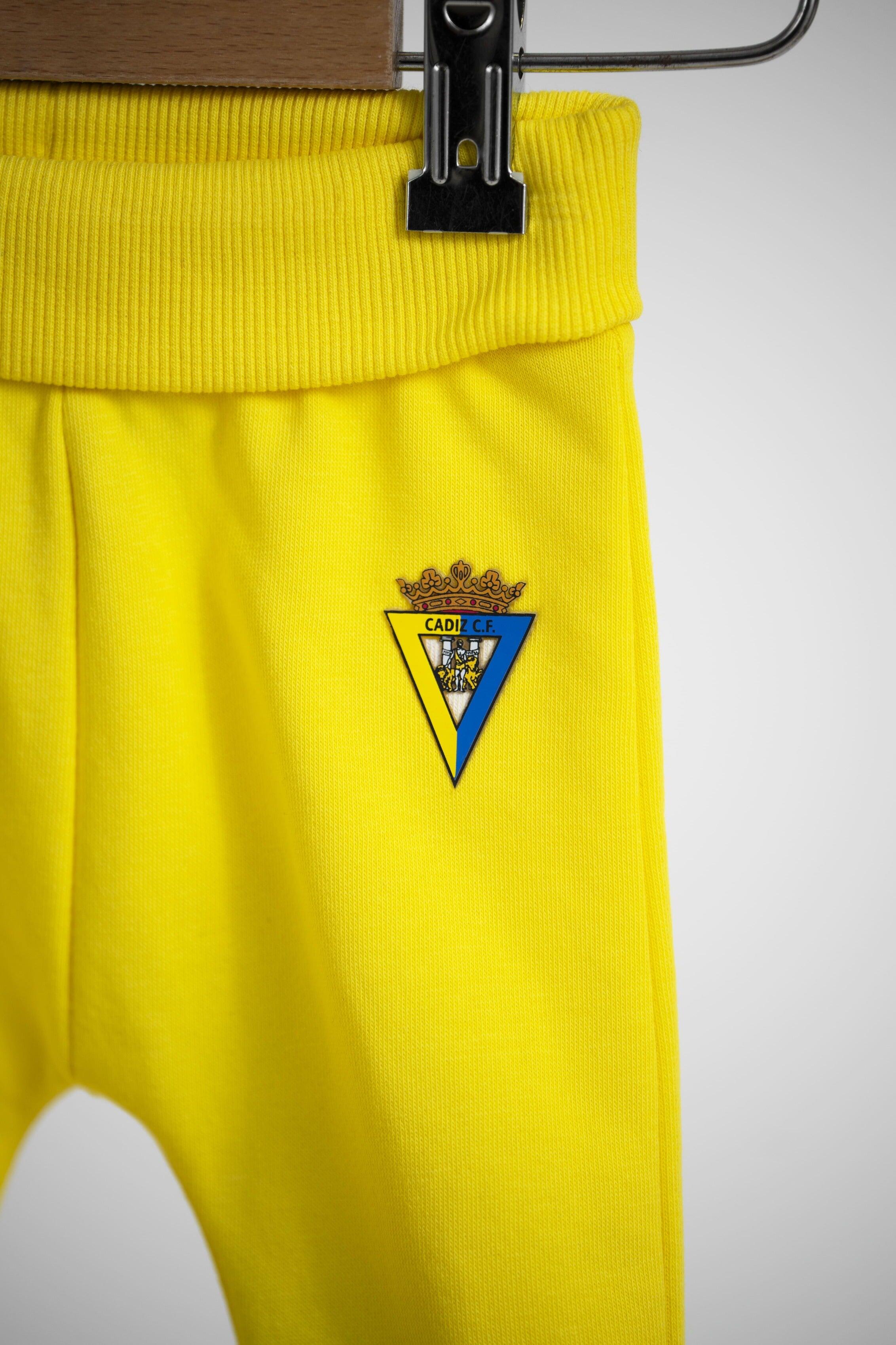 Pantalón amarillo recién nacido - Cádiz CF 2/2