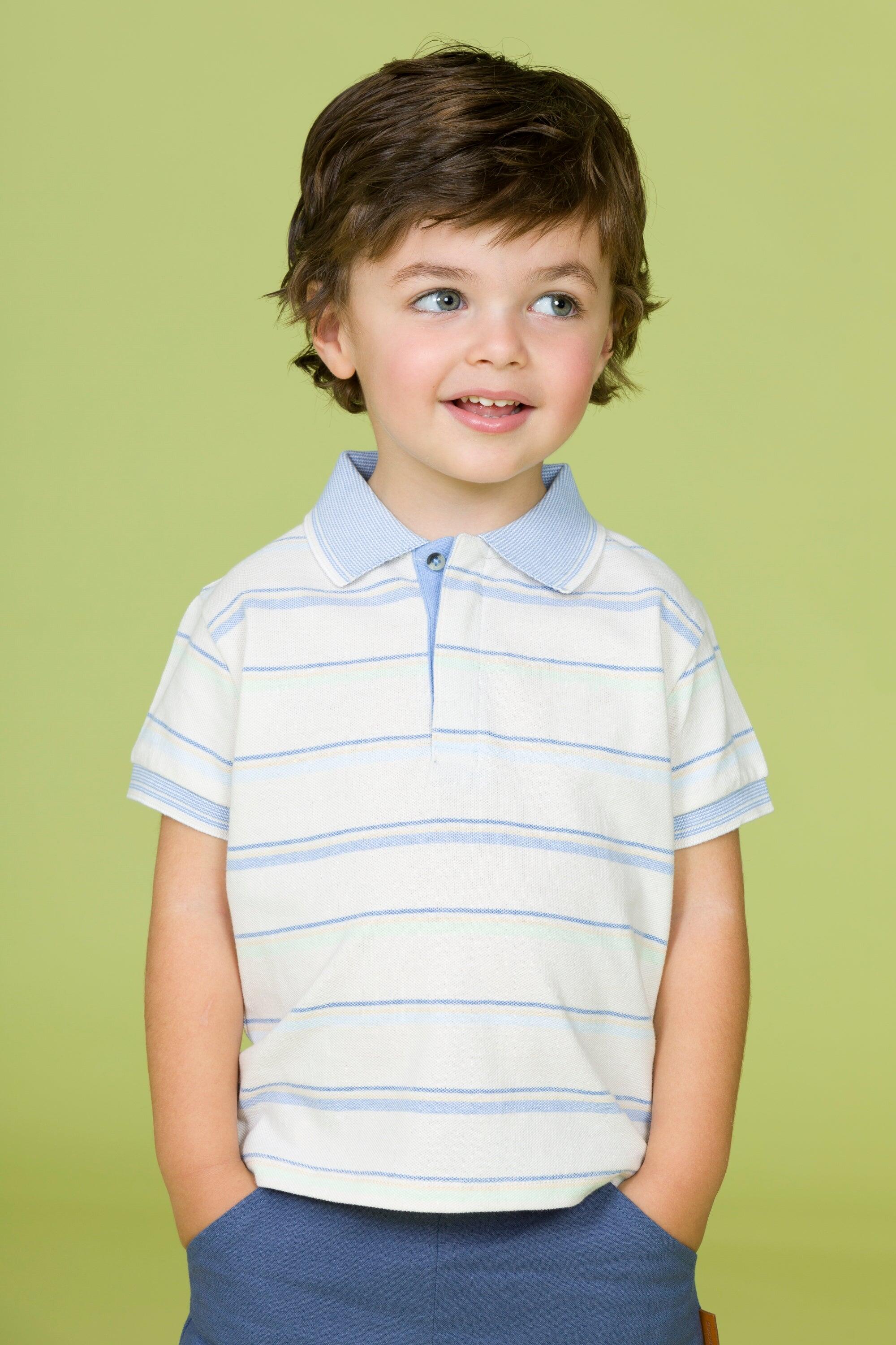 Camisa polo listrada para 2/2