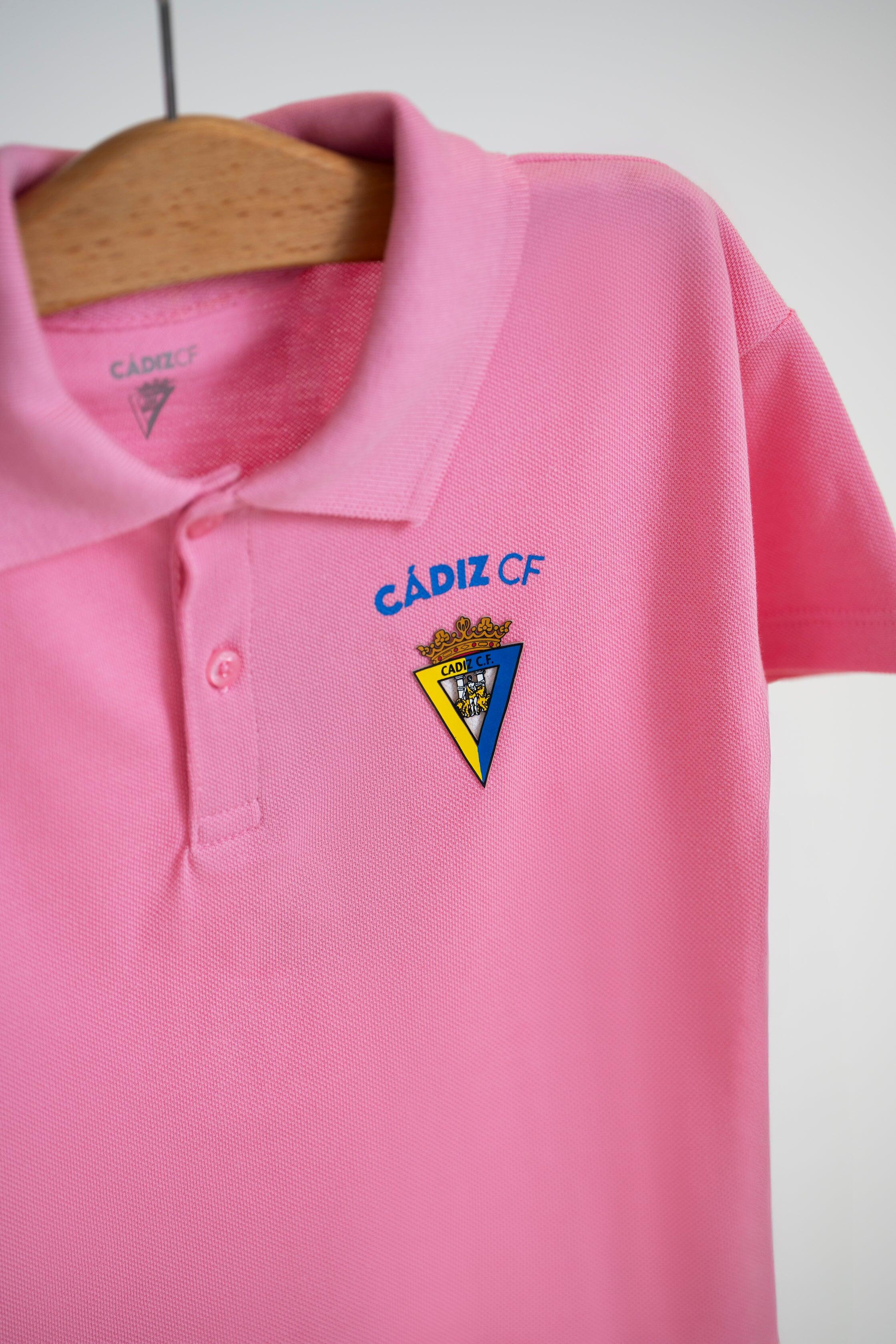 Camisa polo rosa para meninas - Cádiz 2/2