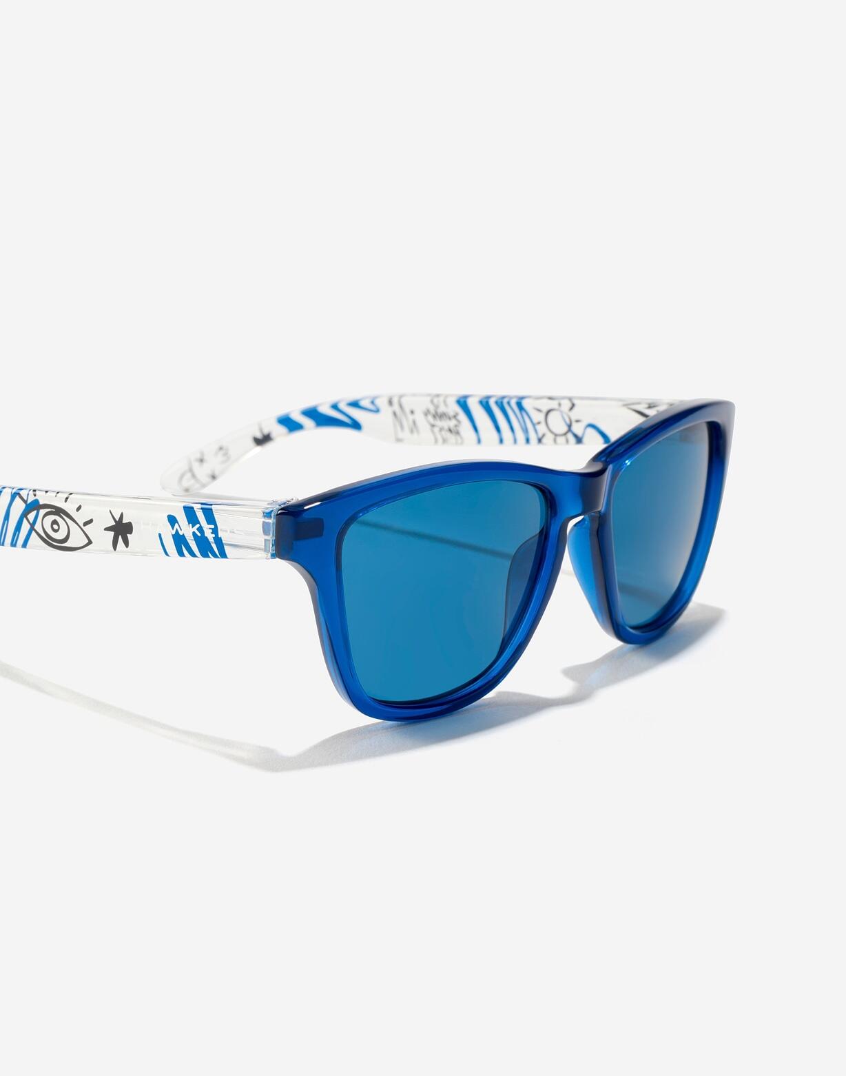 HAWKERS - Zonnebril voor kinderen ONE KIDS - NAVY BLUE OCEAN 3/6