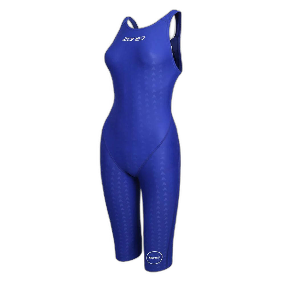 Zone3 - Maillot De Bain Femme Zone3 Performance Speed Kneeskin - Maillot De Bain 1 Pièce - Bleu|noir - 40 M - Decathlon