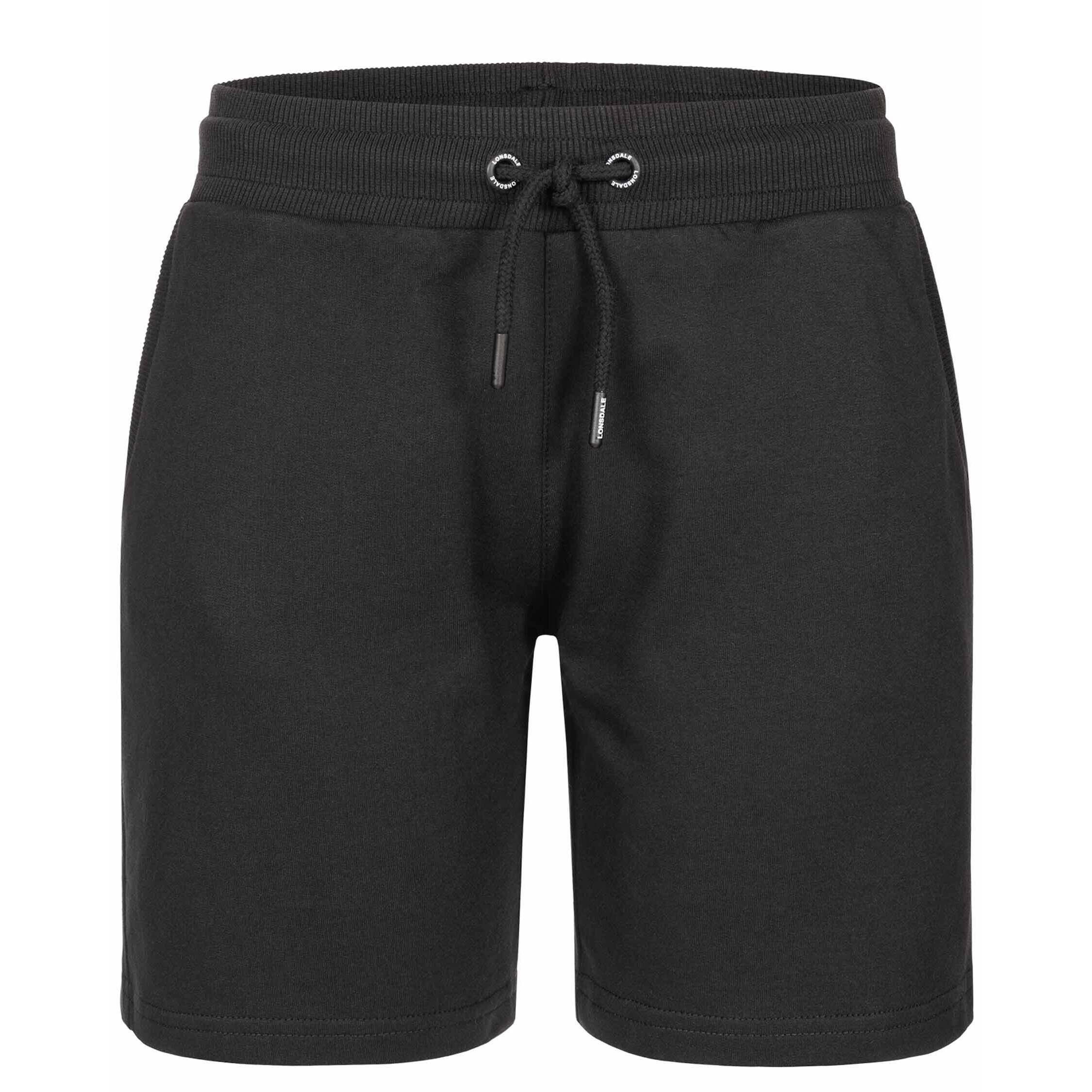 Lonsdale - Short Femme Lonsdale Battlesden - Short - Blanc|noir - 38 S - Decathlon