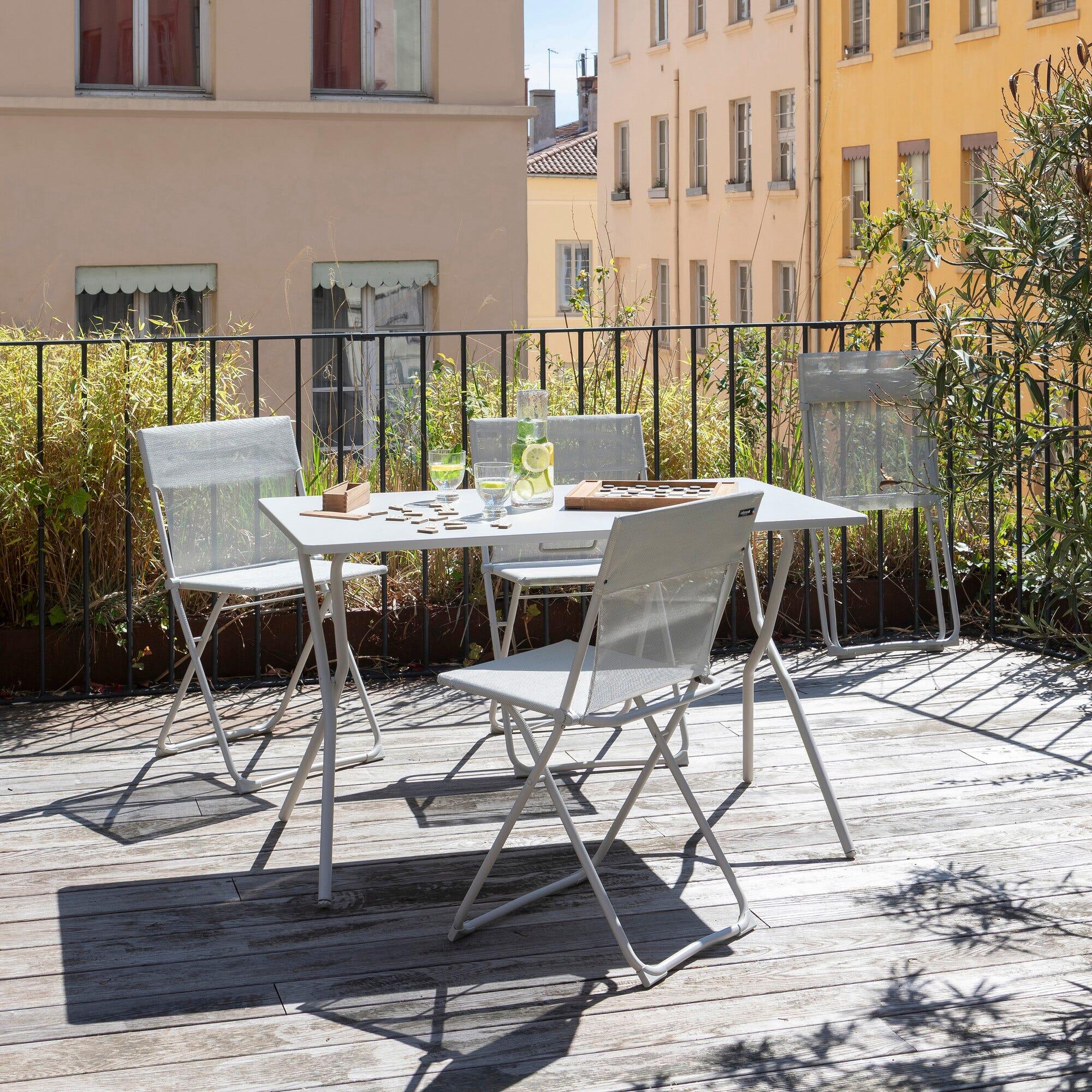 Chaise pliante ultra-compacte - BALCONY - Beige - Lafuma Mobilier 6/7