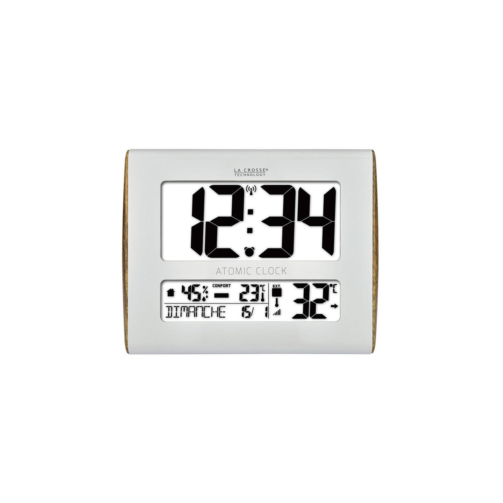 La Crosse Technology - Ws8020wh-wood - Horloge Météo - Station Météo - Taille Unique - Decathlon
