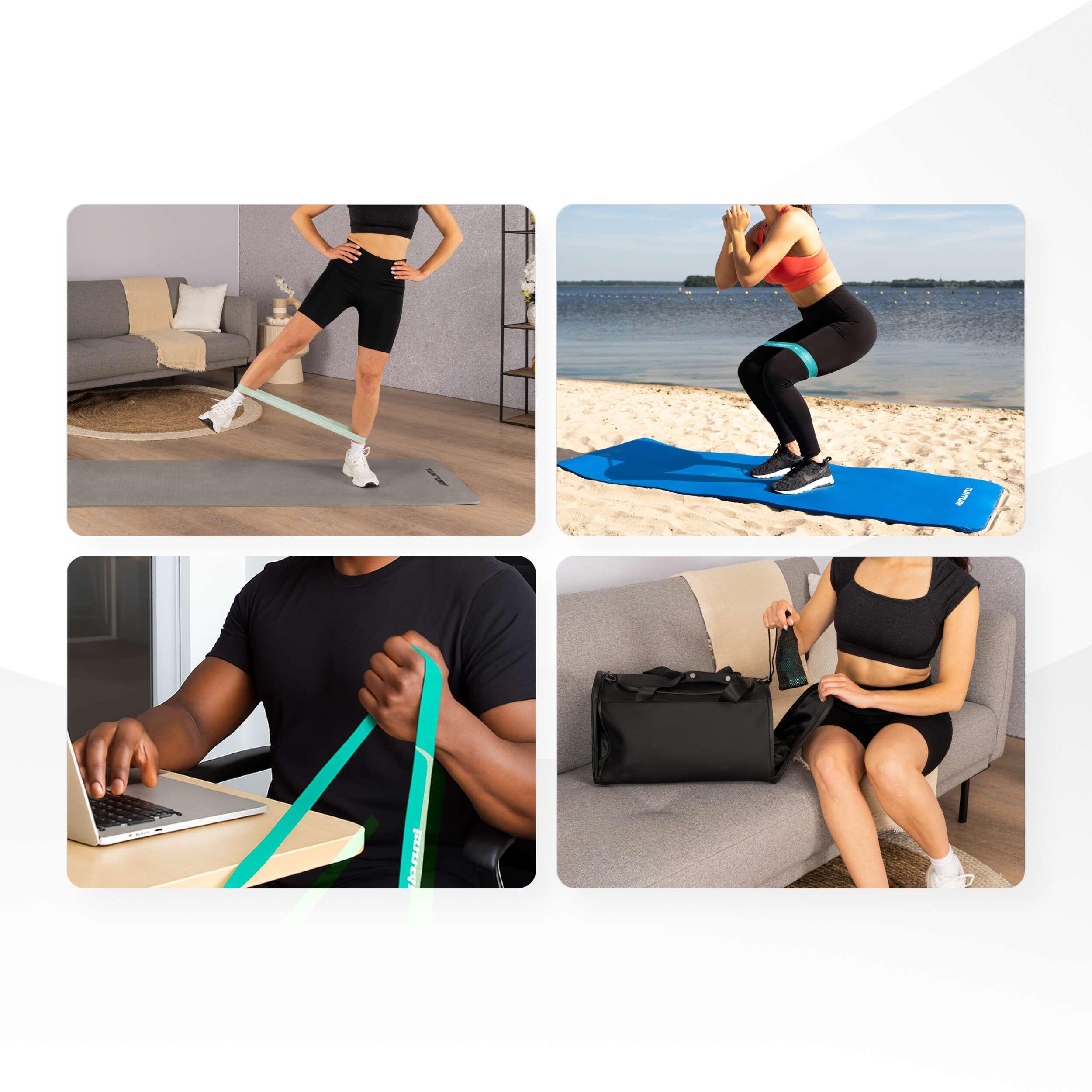 Lot de 5 Bandes de Résistance – Mini Power Band – Bande d’Entraînement 5/7