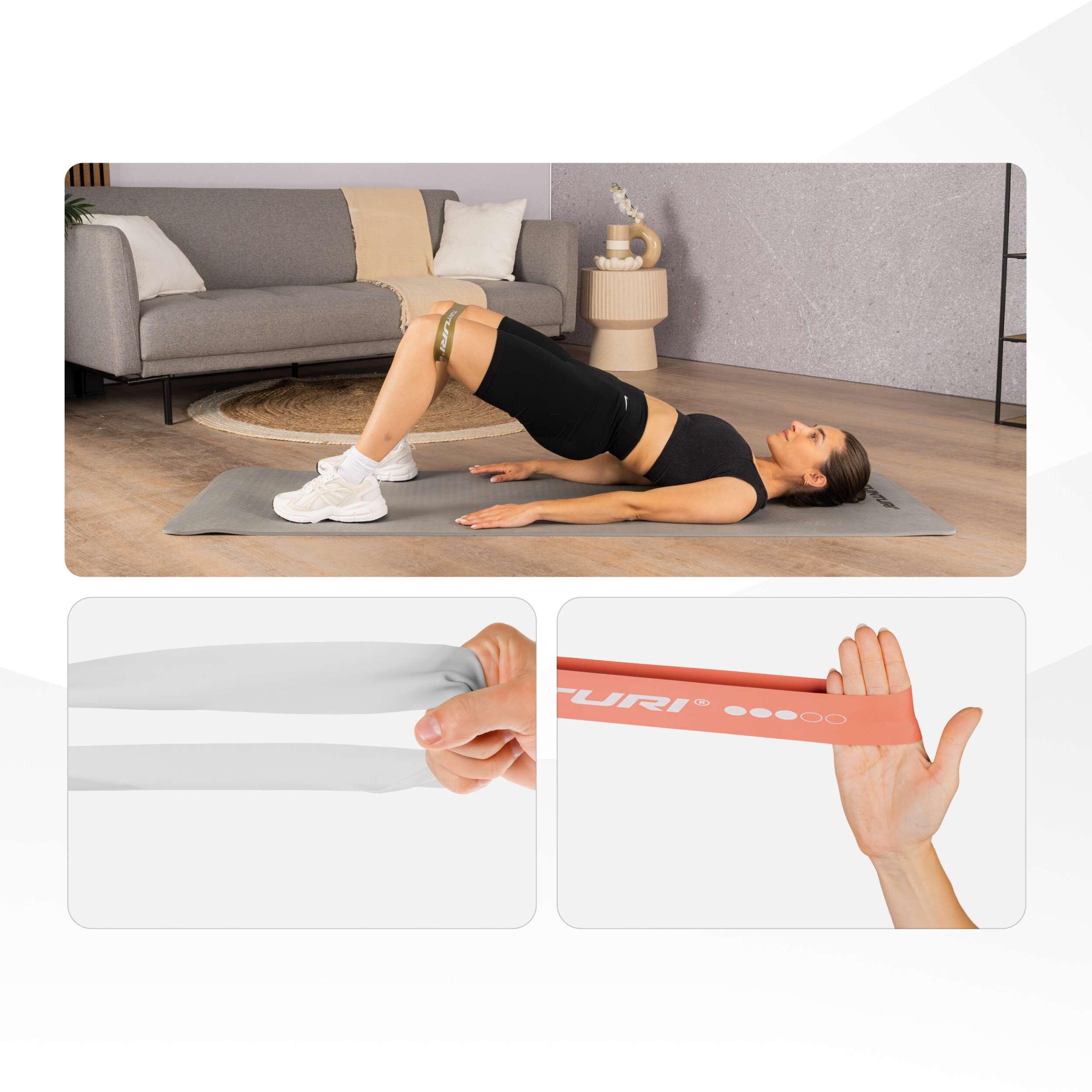 Lot de 5 Bandes de Résistance – Mini Power Band – Bande d’Entraînement 6/7