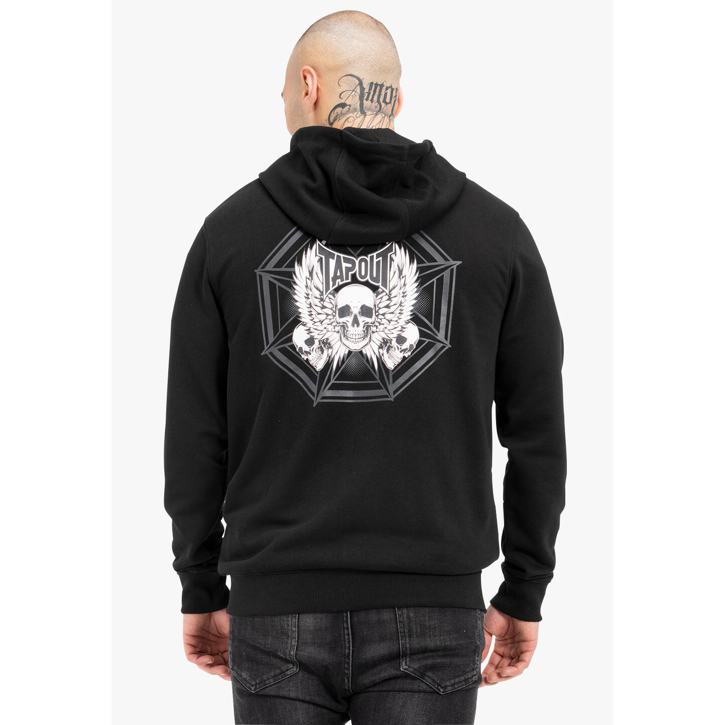 Felpa con cappuccio zip, taglio regolare Tapout Octagon 2/5