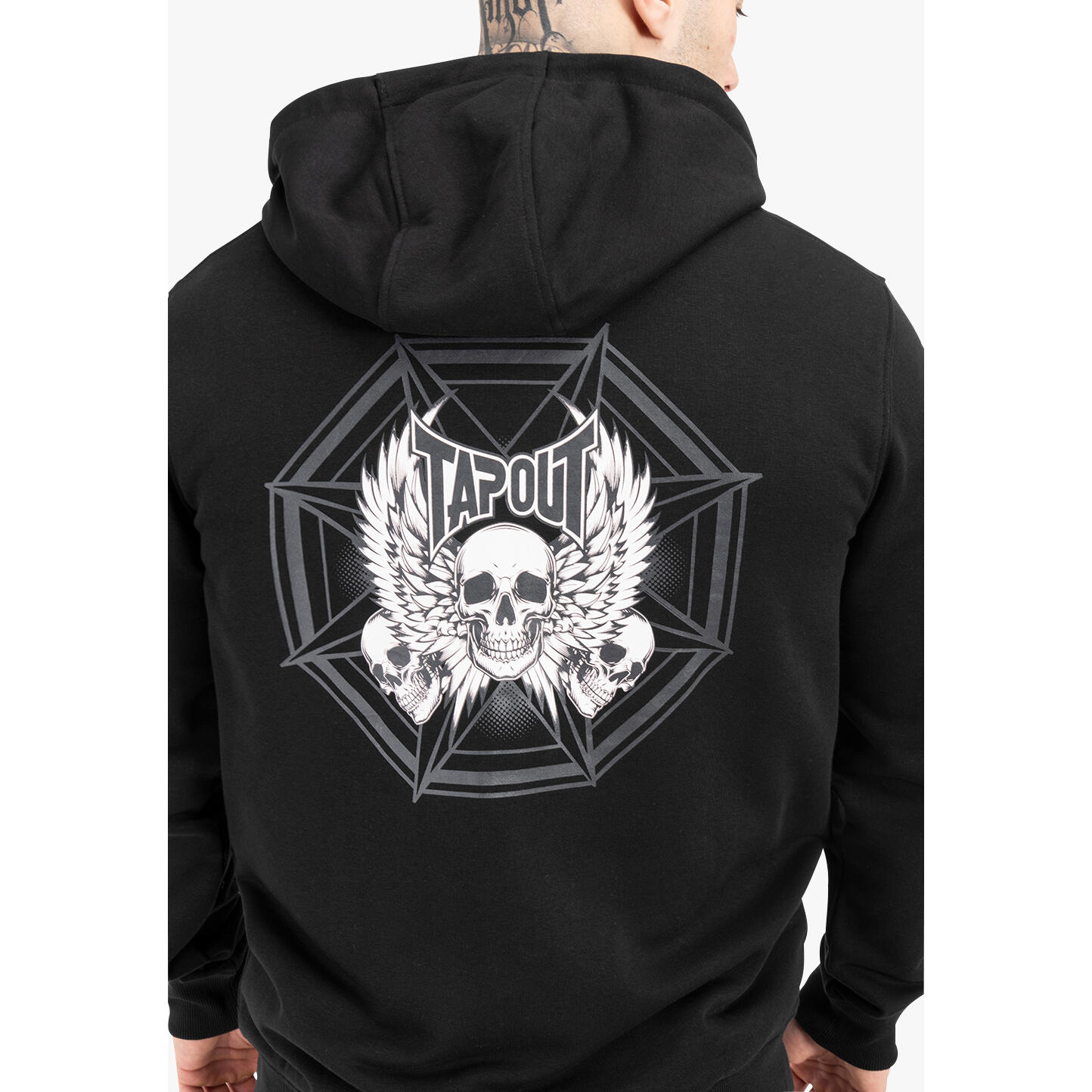 Felpa con cappuccio zip, taglio regolare Tapout Octagon 4/5