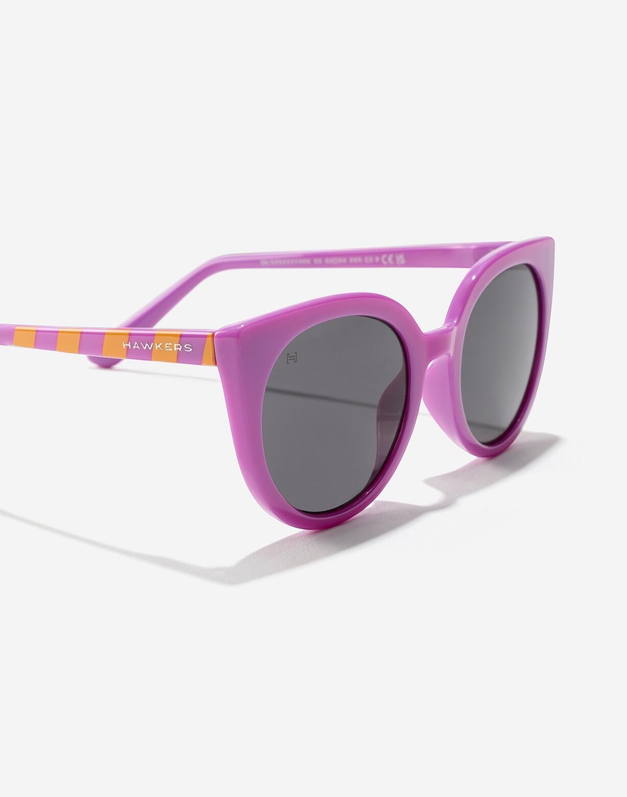 HAWKERS - Lunettes de soleil pour enfant DIVINE KIDS - VIOLET STRIPES DARK 3/5