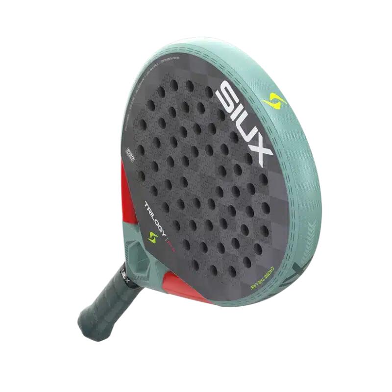 Siux - Raquete de Padel Trilogy Pro 2026 Verde Cinza nível profissional 7/7