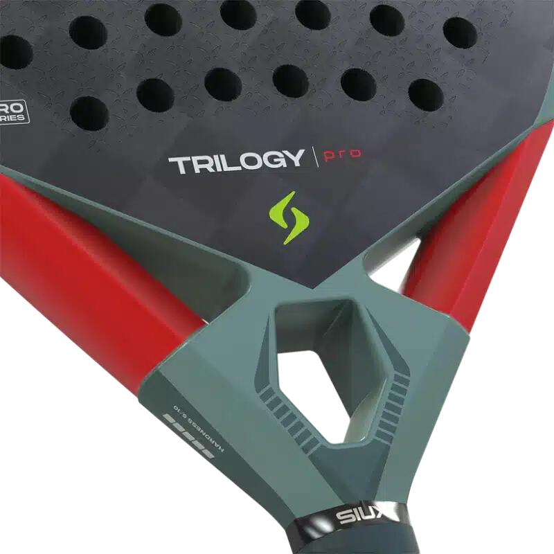 Siux - Raquete de Padel Trilogy Pro 2026 Verde Cinza nível profissional 6/7