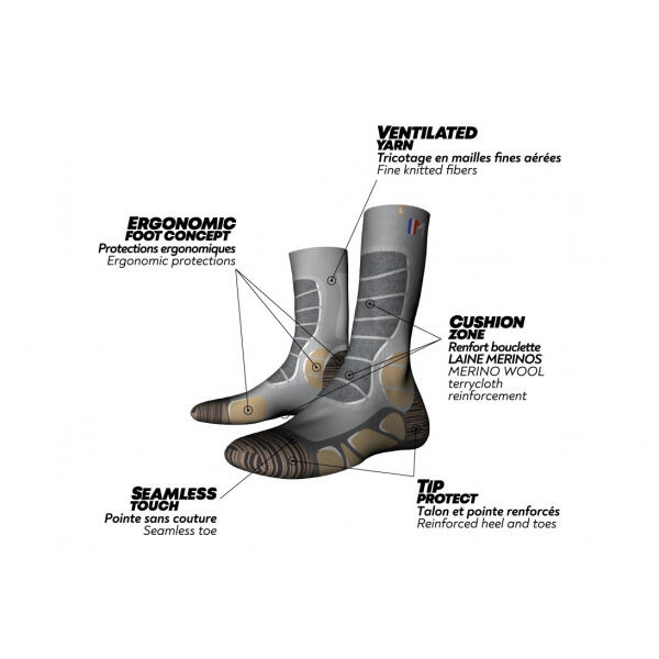Calzini Monnet Trek Extra Light 3/6