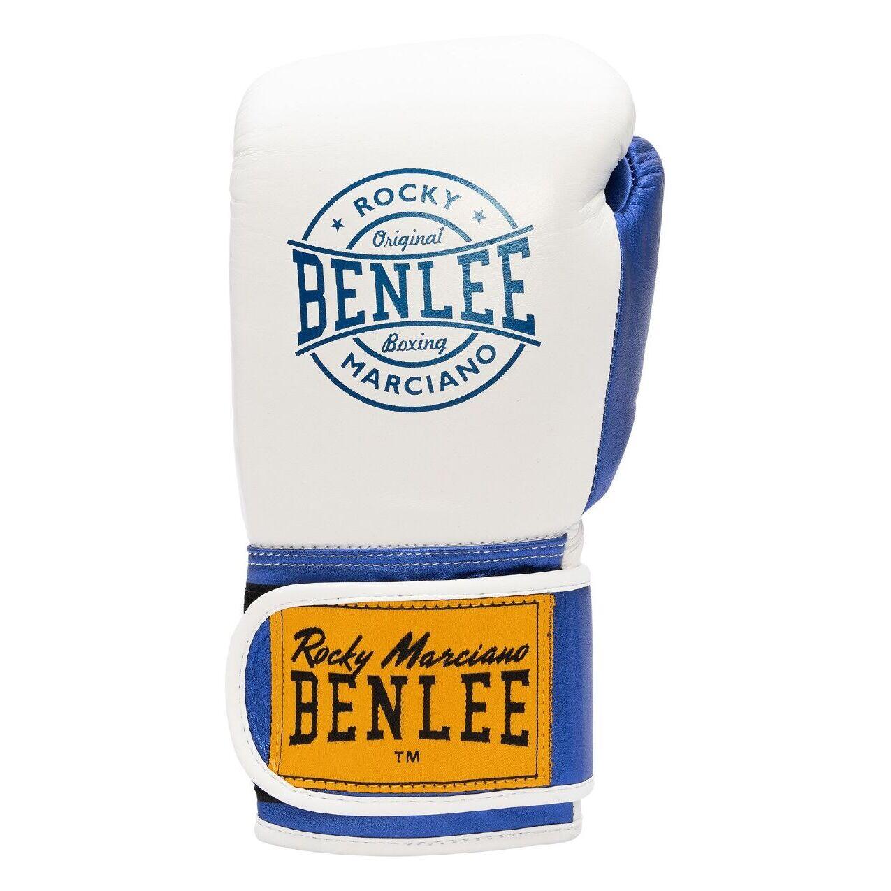 Benlee - Gants De Boxe Entraînement Enfant Benlee Metalshire - Gants De Boxe - Blanc|bleu - 10 Oz - Decathlon