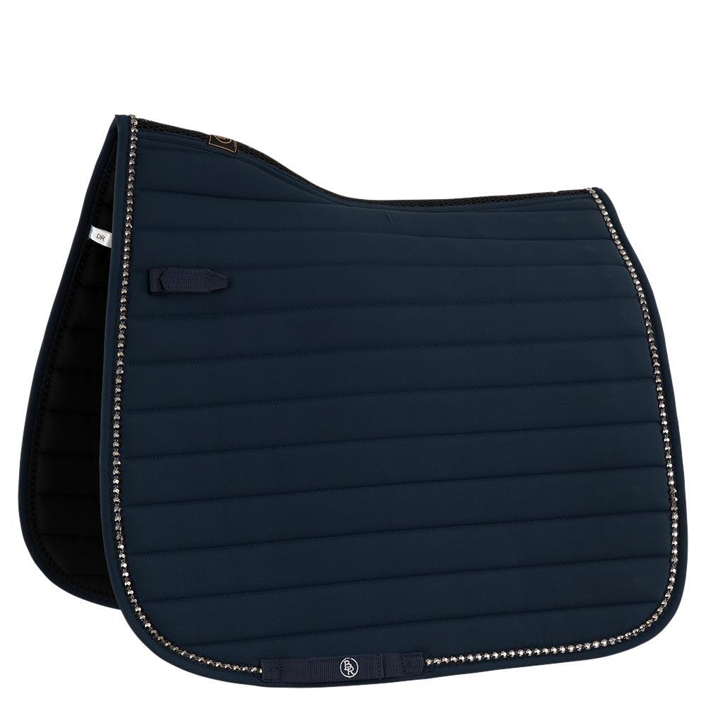 Br - Tapis De Dressage Pour Cheval Br Equitation Ivory Coast C-wear - Tapis De Selle - Bleu - Fs - Decathlon