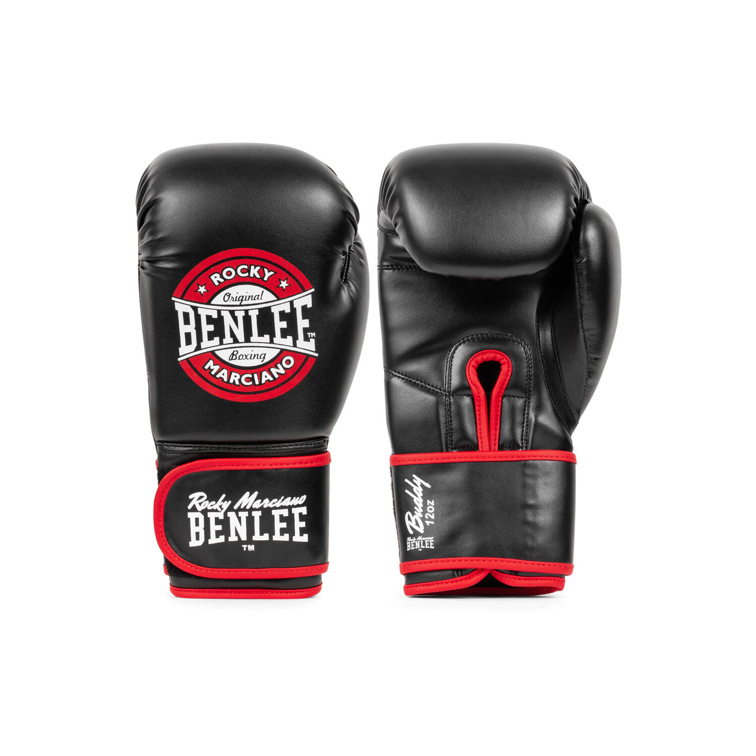 Benlee - Gants De Boxe Benlee Buddy - Gants De Boxe - Noir|rouge - 16 Oz - Decathlon