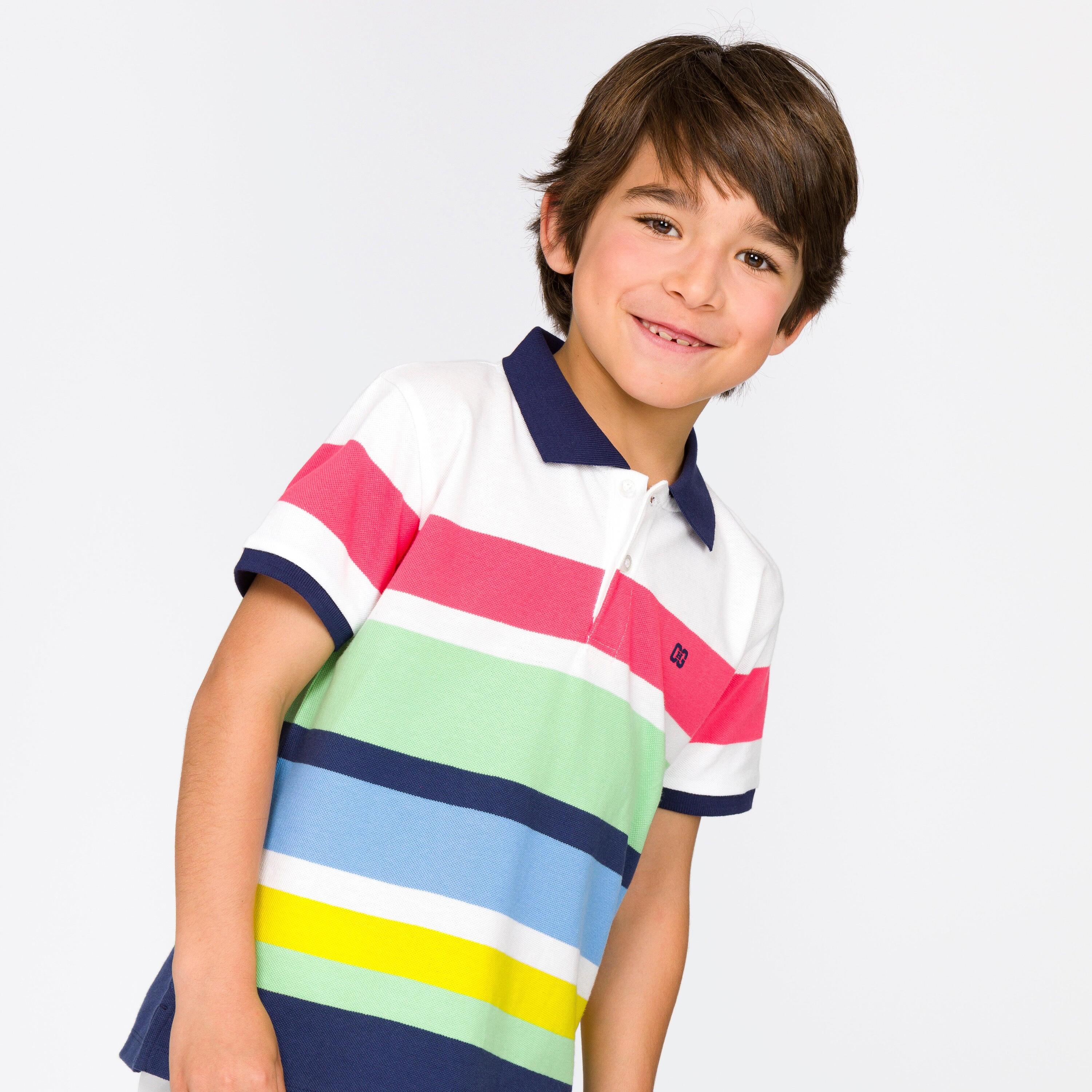 Camisa polo listrada para 2/2