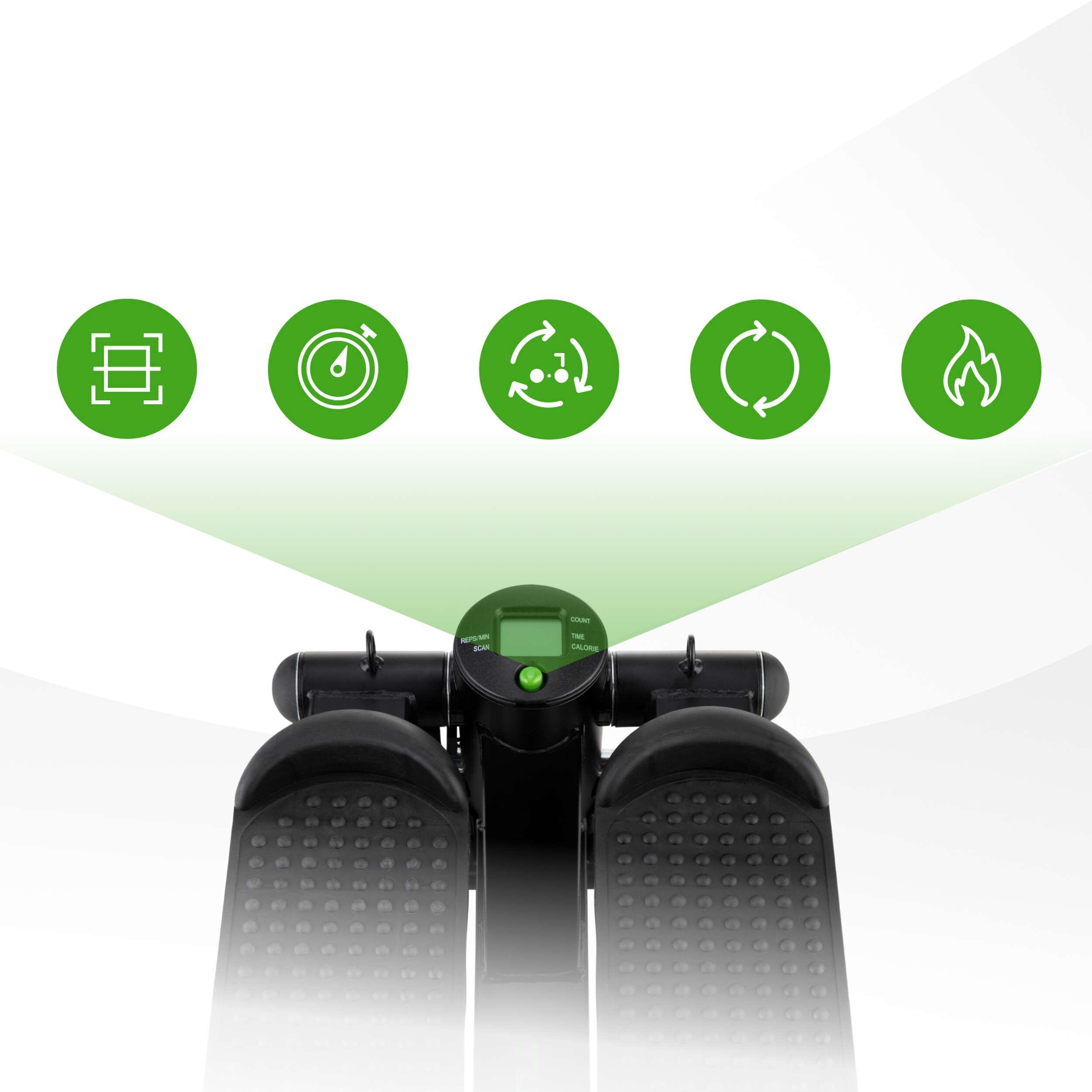 Stepper – Elastici – Saliscale – Step aerobica – Display incluso 4/7