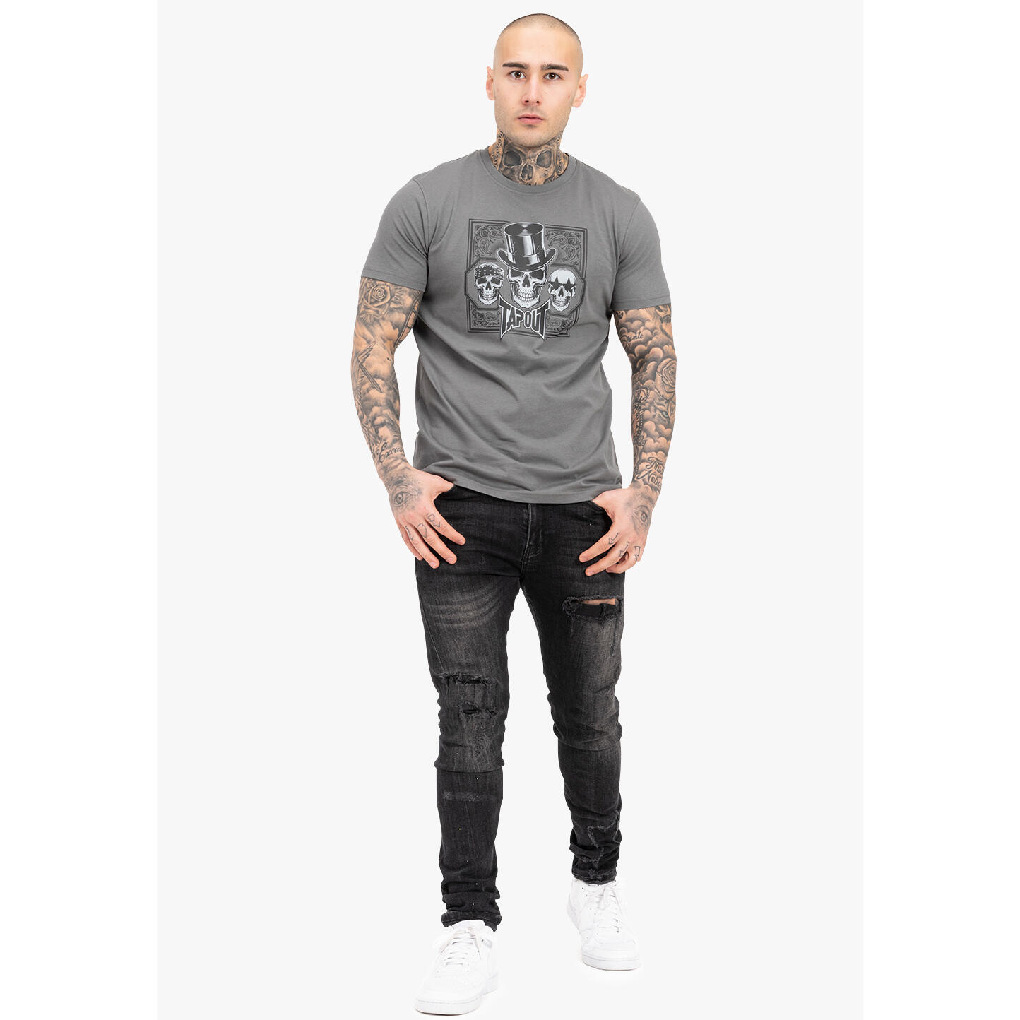 Regular fit T-shirt Tapout Skull 2/5