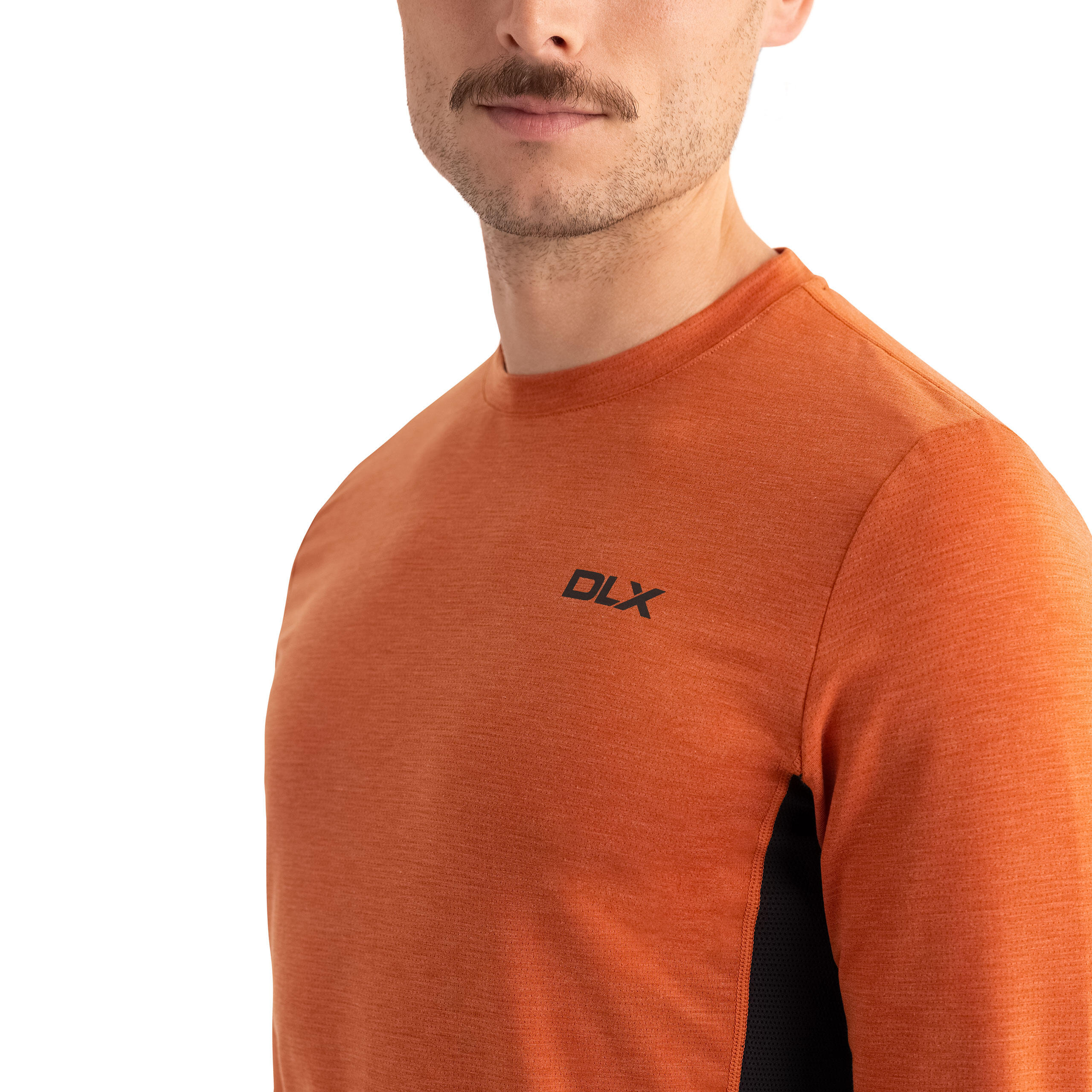 Dlx Charlie - Male Dlx Top Burnt Orange Marl 4/5