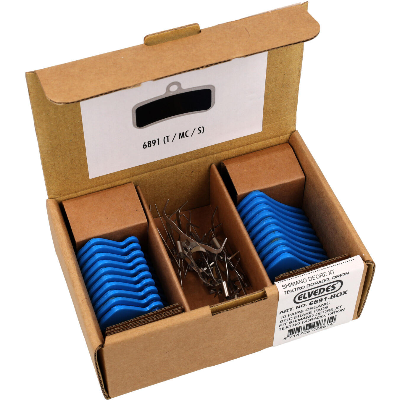 Plaquette de frein Elvedes Shimano BR-M9000, BR-M902 (x10) 2/2