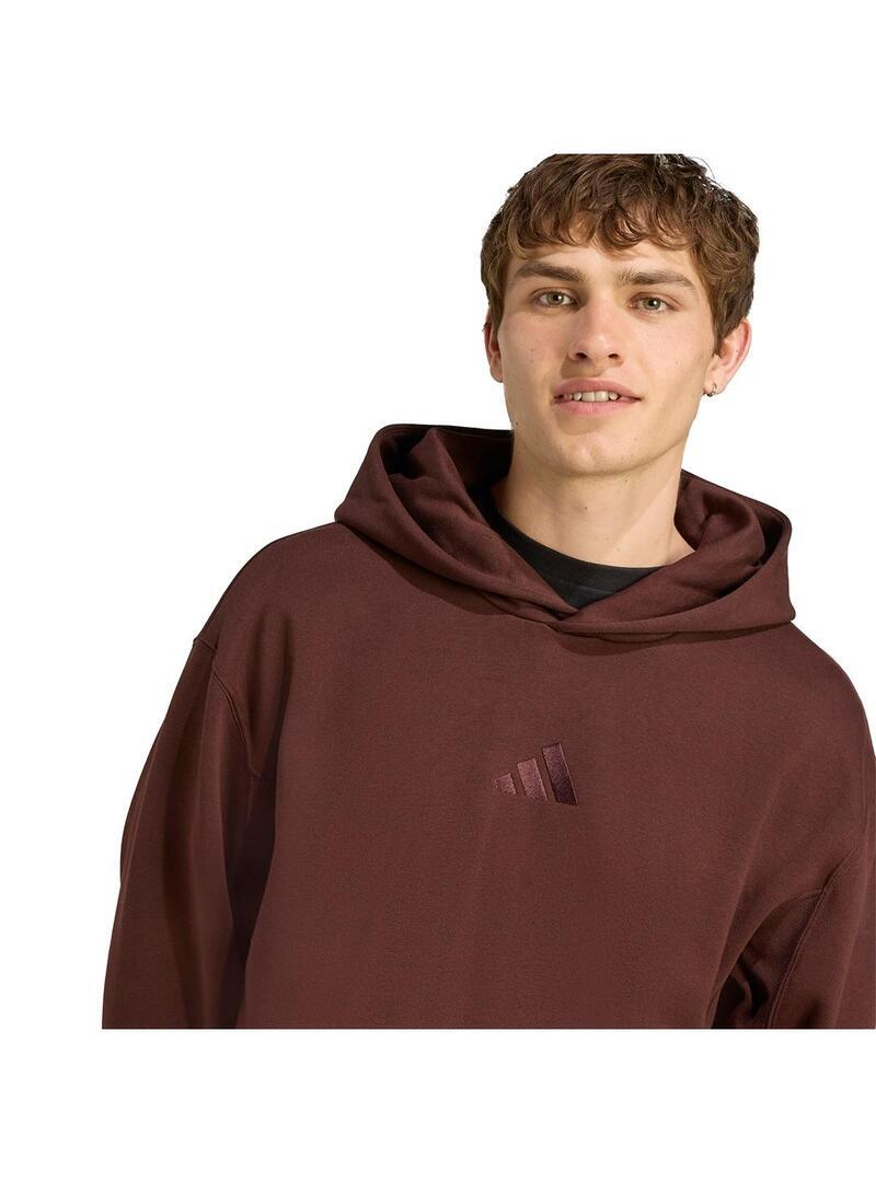 Sweatshirts polaires pour homme Adidas All szn Marron 5/6