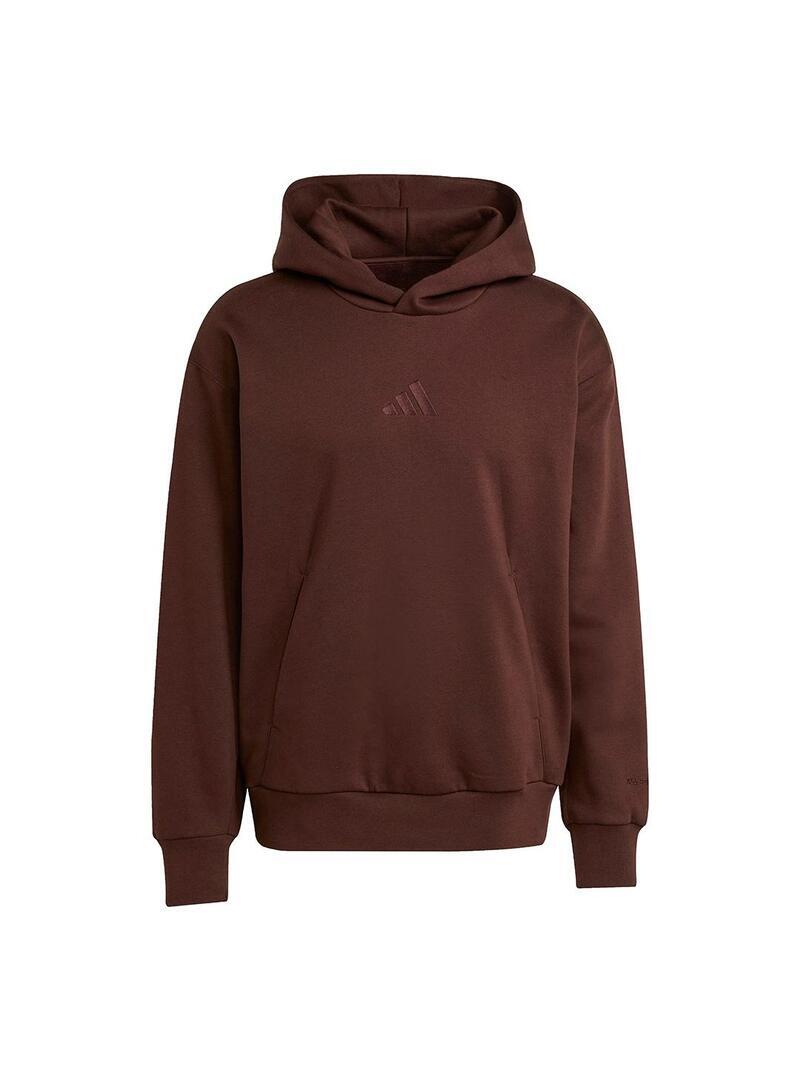 Sweatshirts polaires pour homme Adidas All szn Marron 1/6